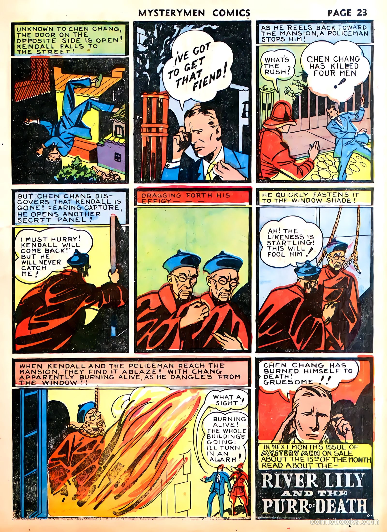 Mystery Men Comics #4 (1939) — page 25 of 68