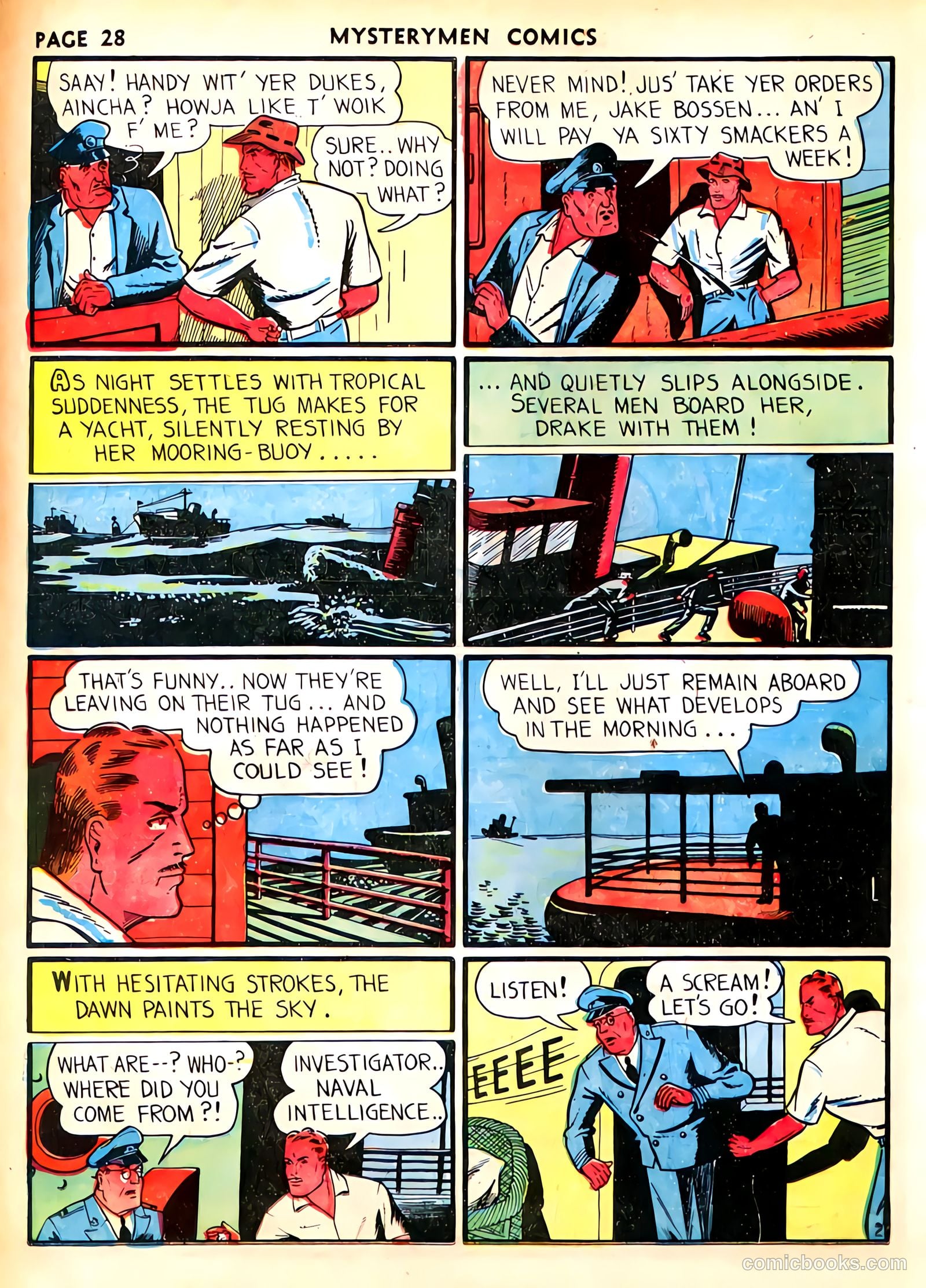 Mystery Men Comics #4 (1939) — page 30 of 68