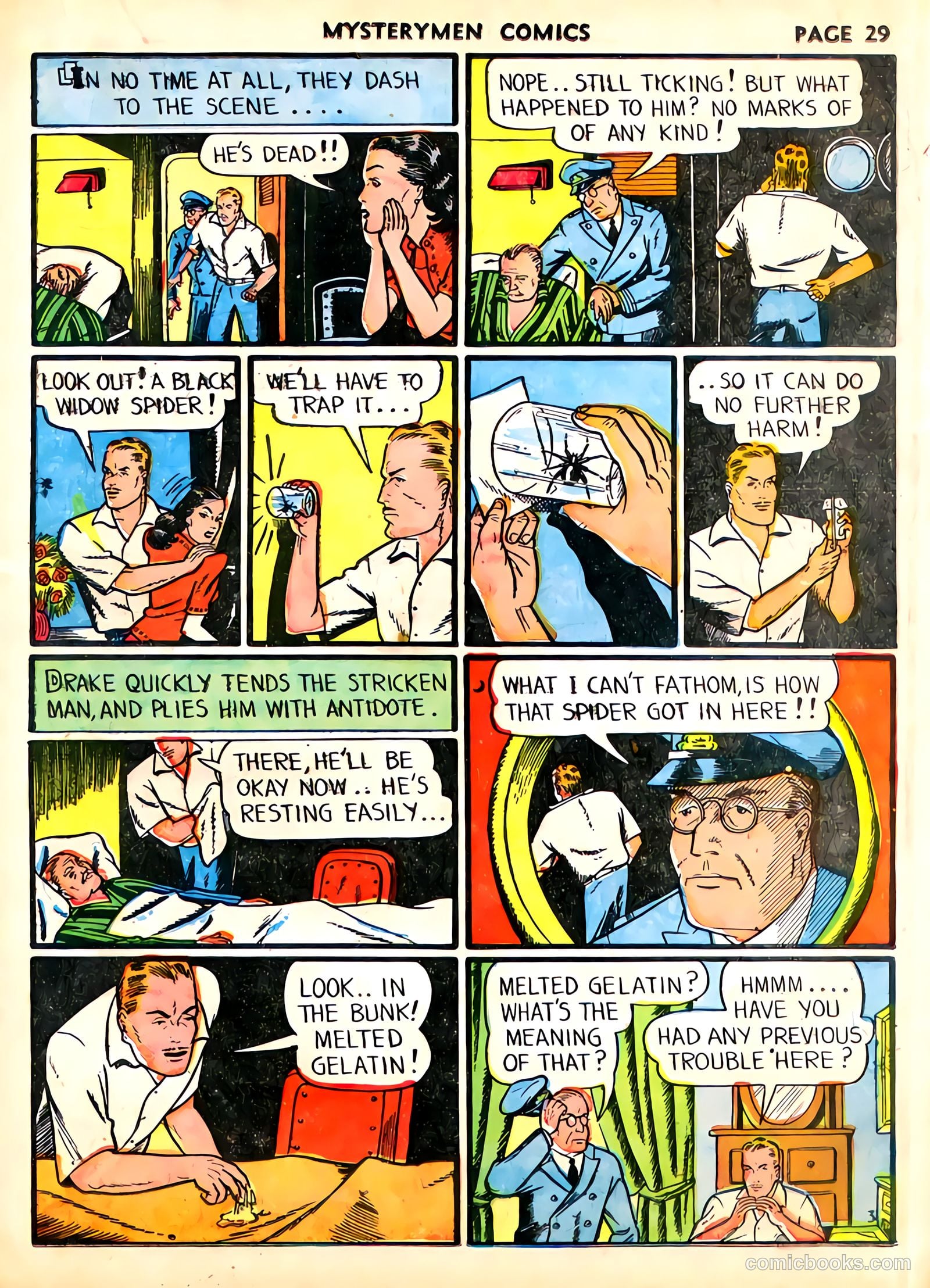 Mystery Men Comics #4 (1939) — page 31 of 68