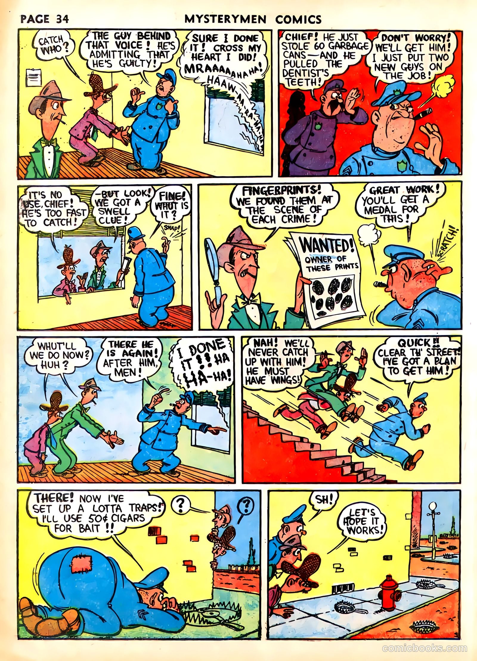 Mystery Men Comics #4 (1939) — page 36 of 68