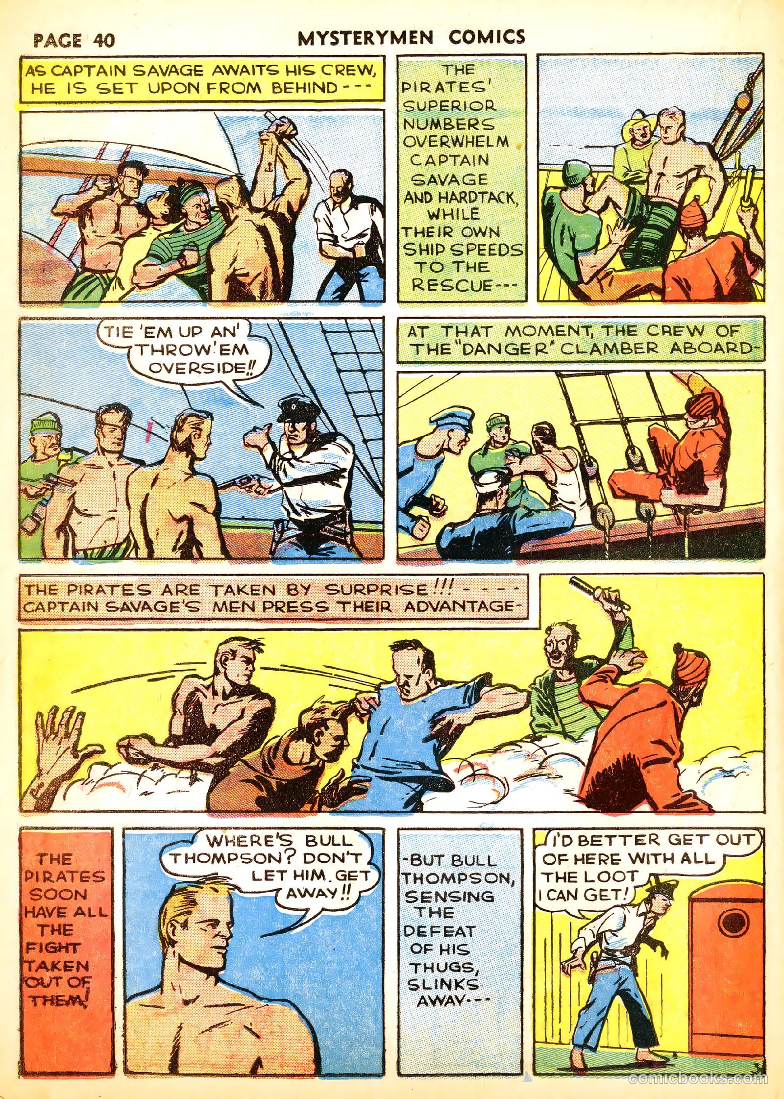 Mystery Men Comics #4 (1939) — page 42 of 68