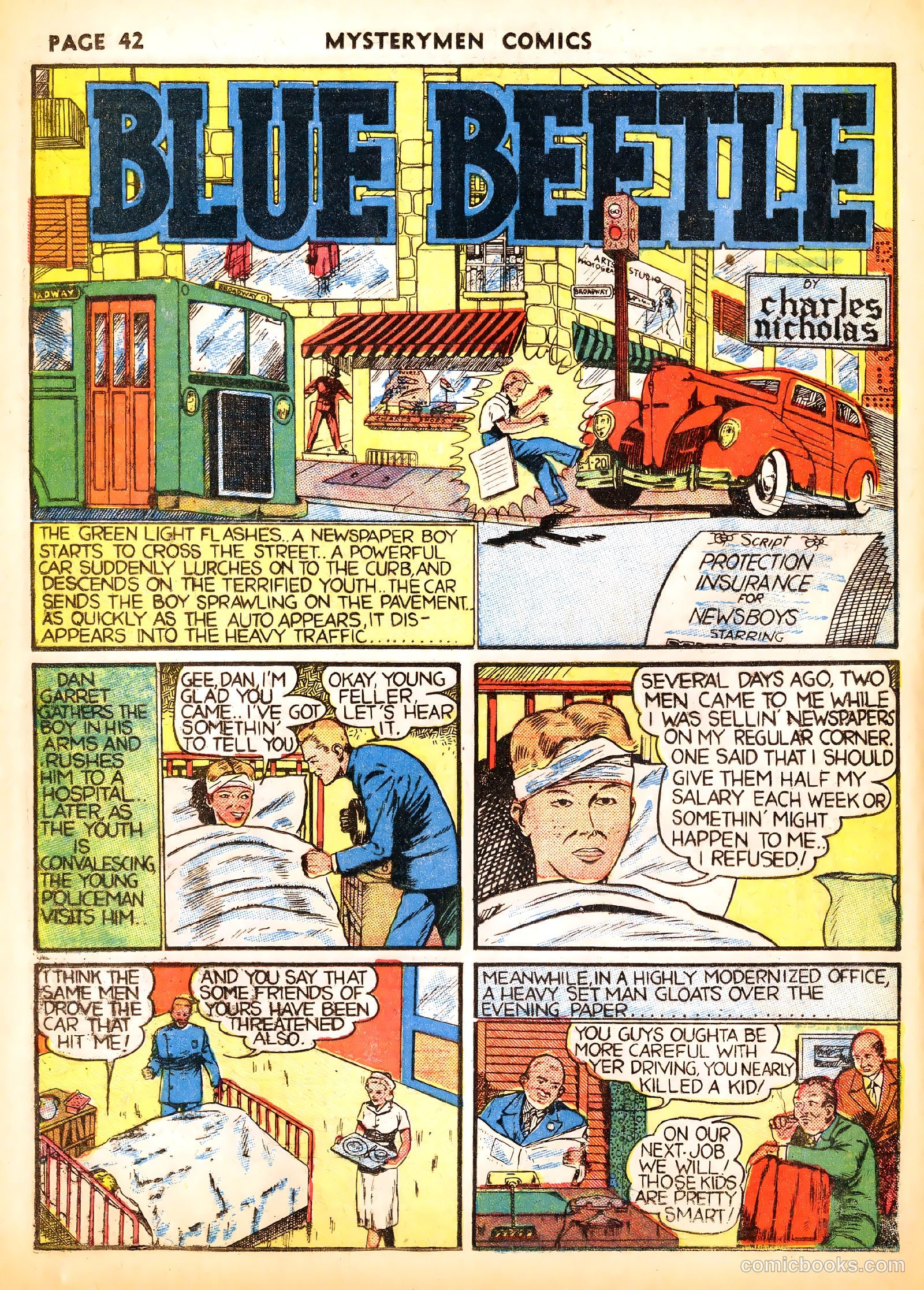 Mystery Men Comics #4 (1939) — page 44 of 68