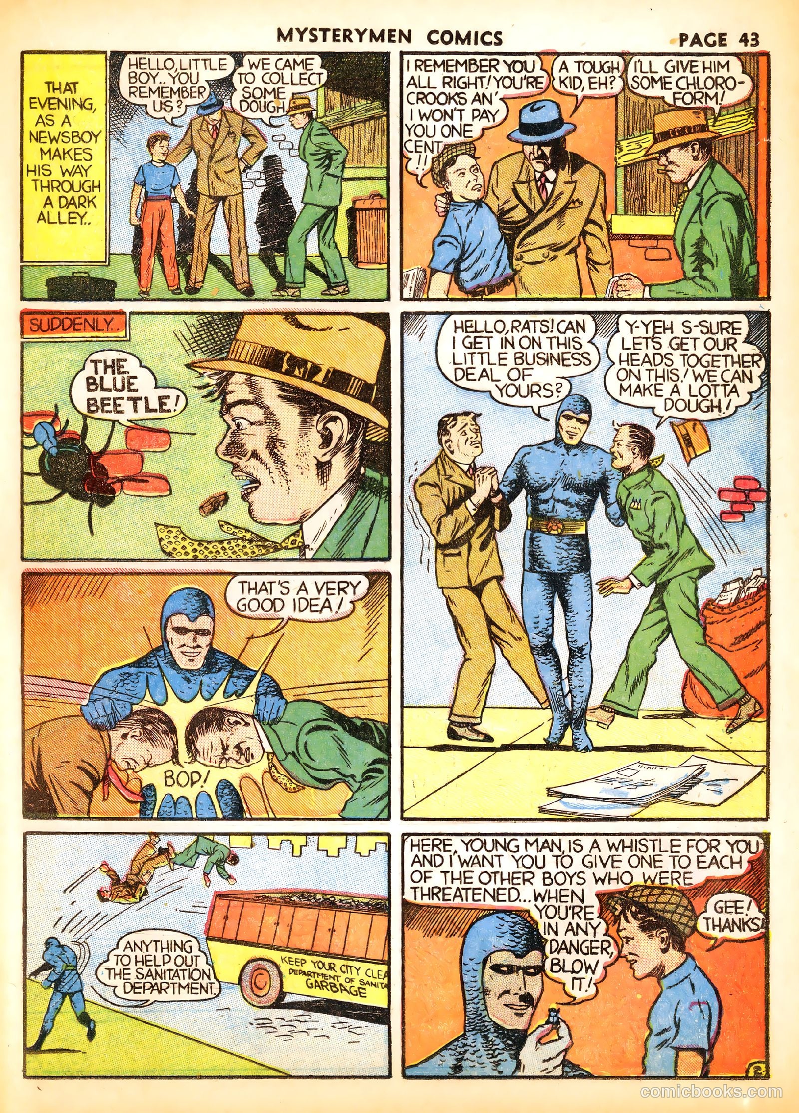Mystery Men Comics #4 (1939) — page 45 of 68