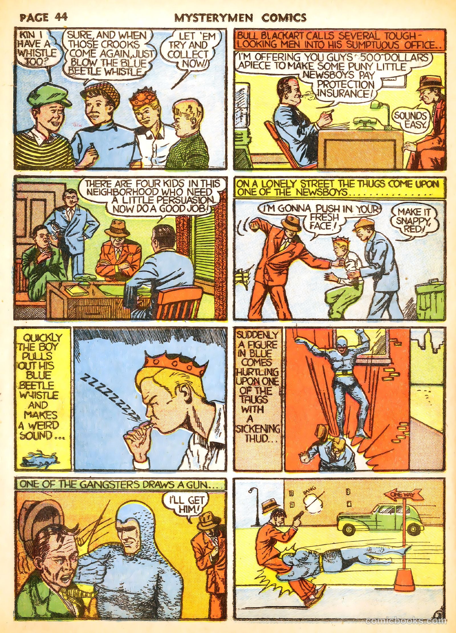 Mystery Men Comics #4 (1939) — page 46 of 68