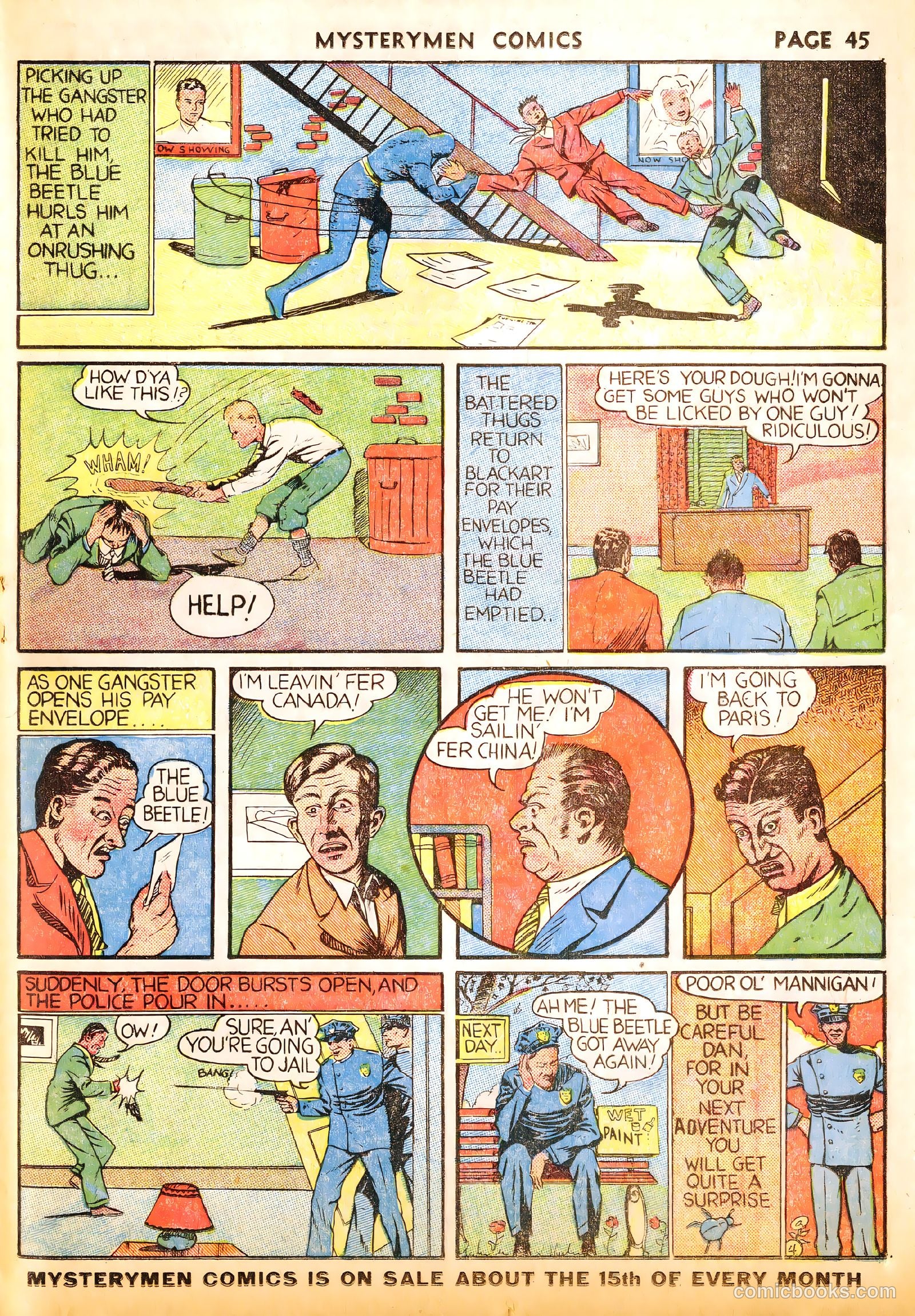 Mystery Men Comics #4 (1939) — page 47 of 68