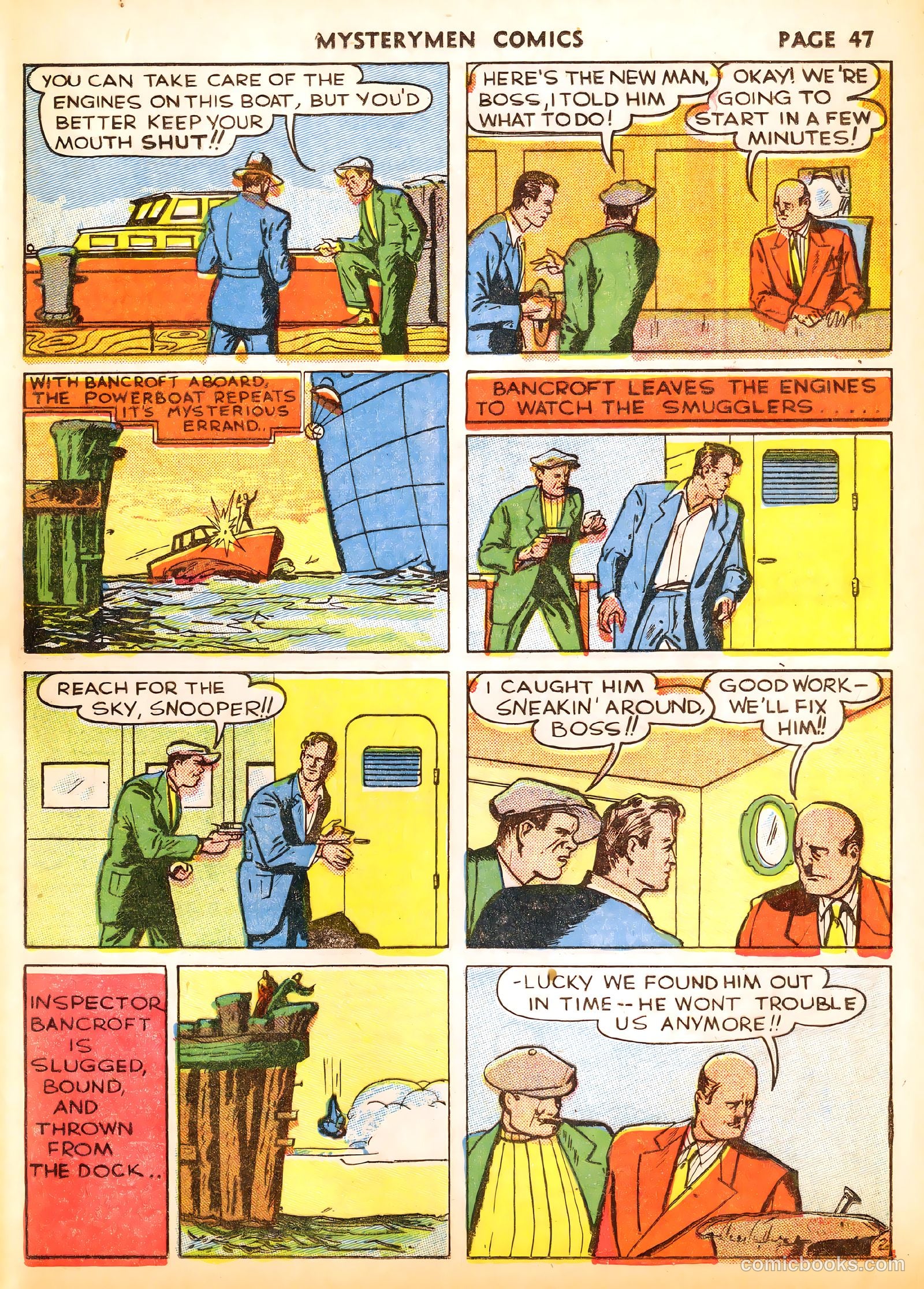 Mystery Men Comics #4 (1939) — page 49 of 68