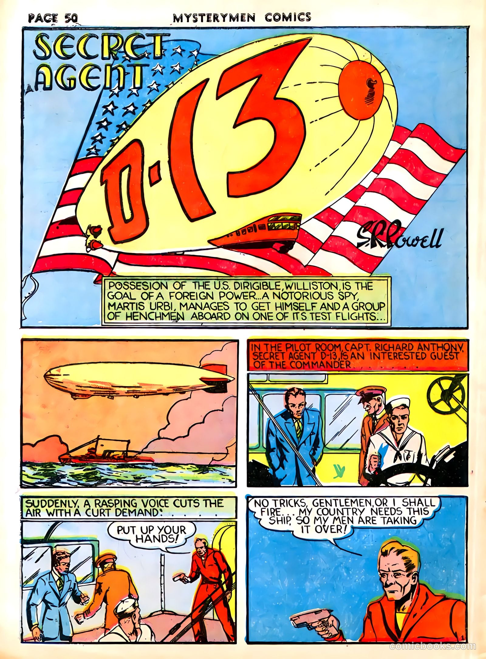 Mystery Men Comics #4 (1939) — page 52 of 68