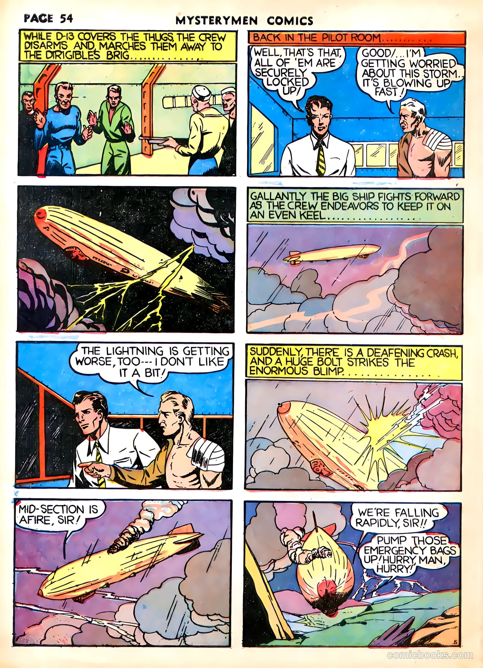 Mystery Men Comics #4 (1939) — page 56 of 68