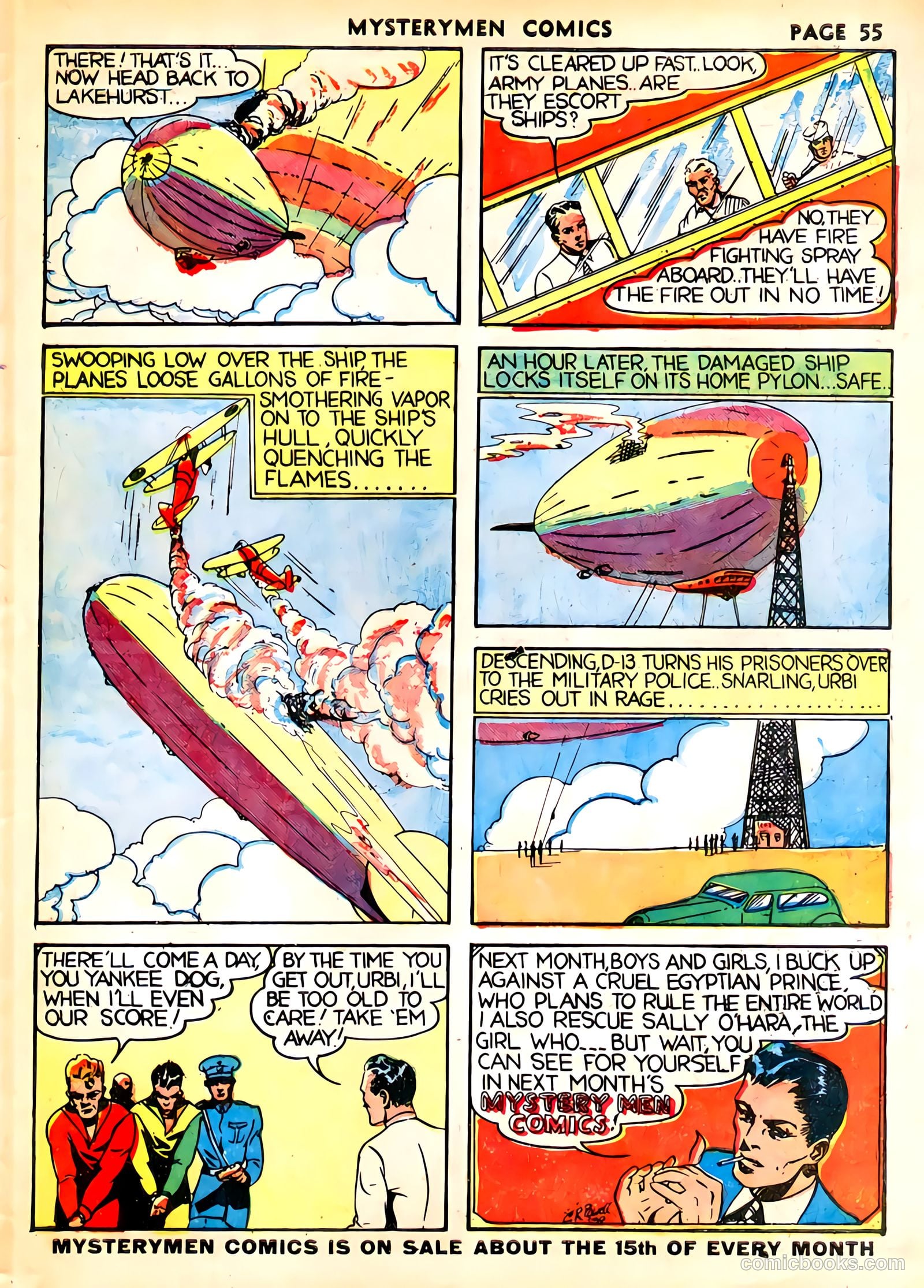 Mystery Men Comics #4 (1939) — page 57 of 68