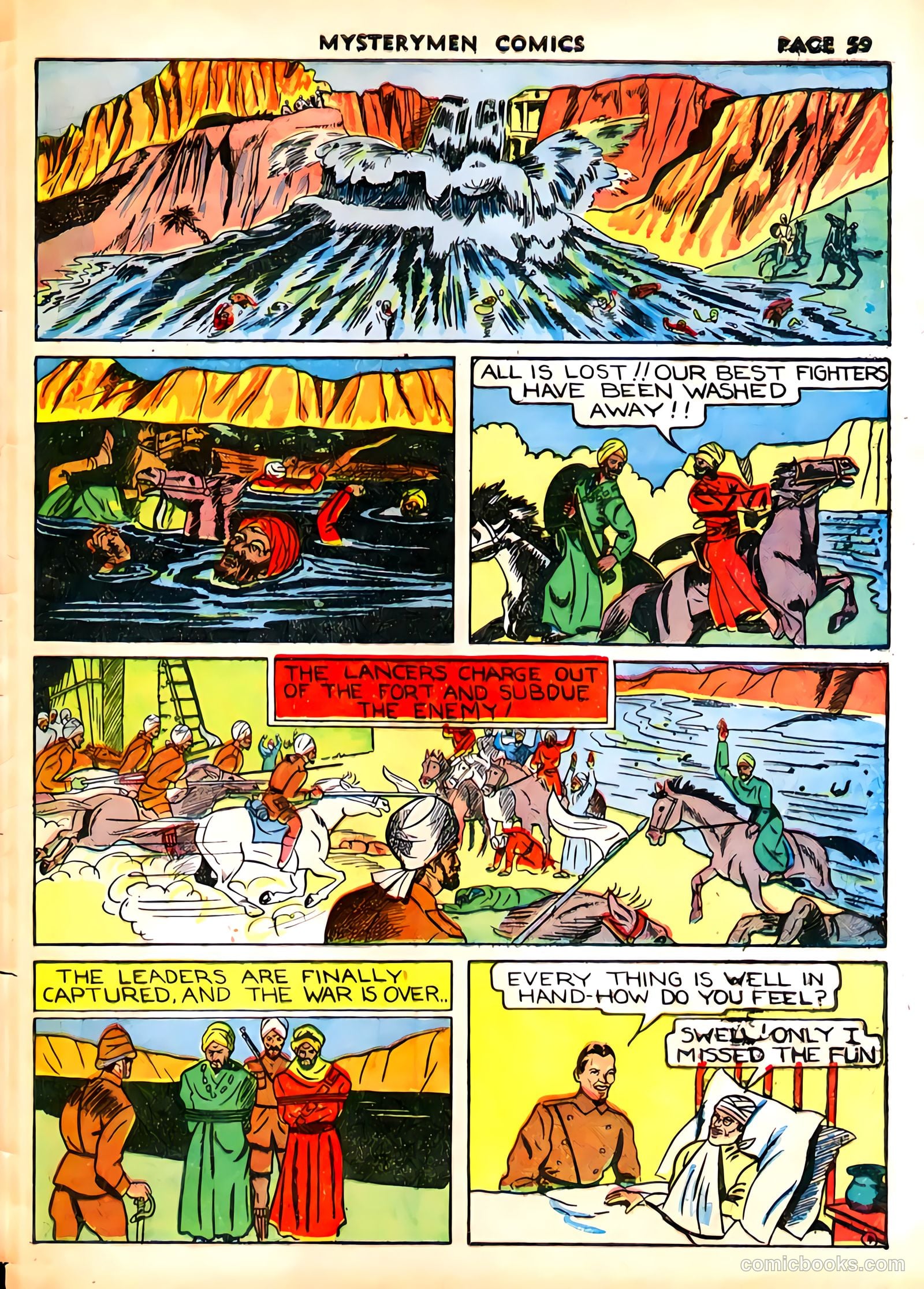 Mystery Men Comics #4 (1939) — page 61 of 68