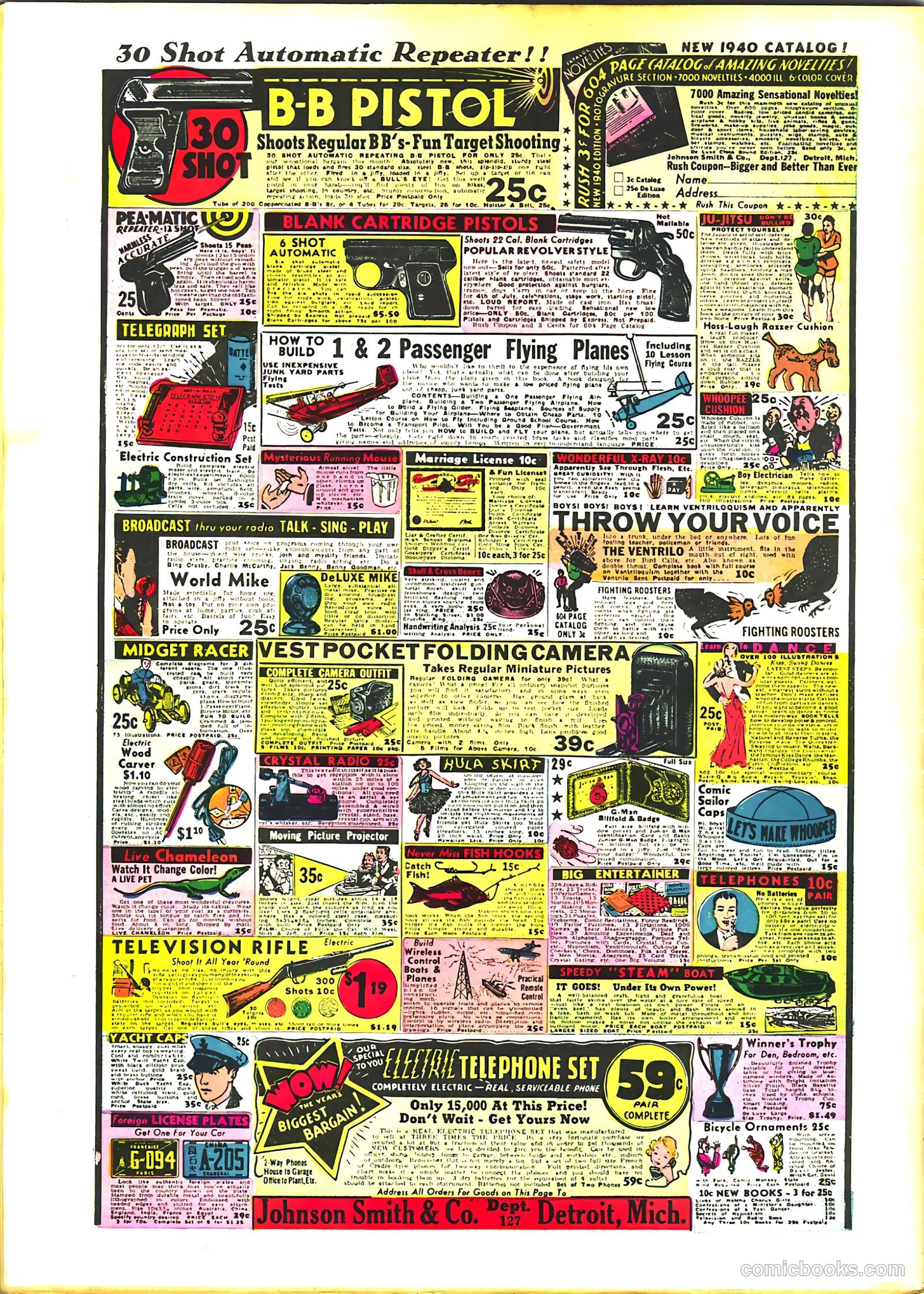 Mystery Men Comics #4 (1939) — page 68 of 68