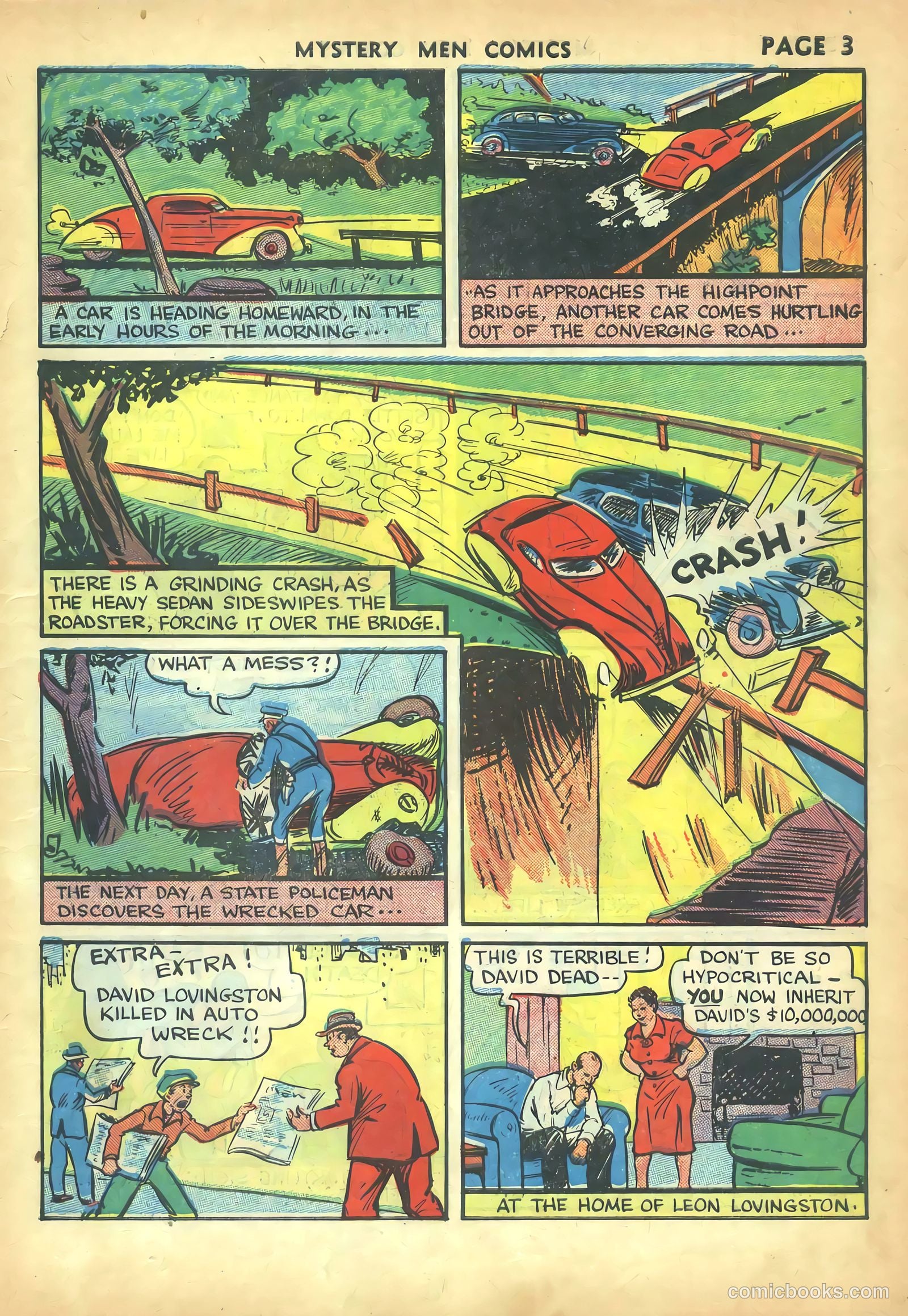Mystery Men Comics #5 (1939) — page 5 of 68