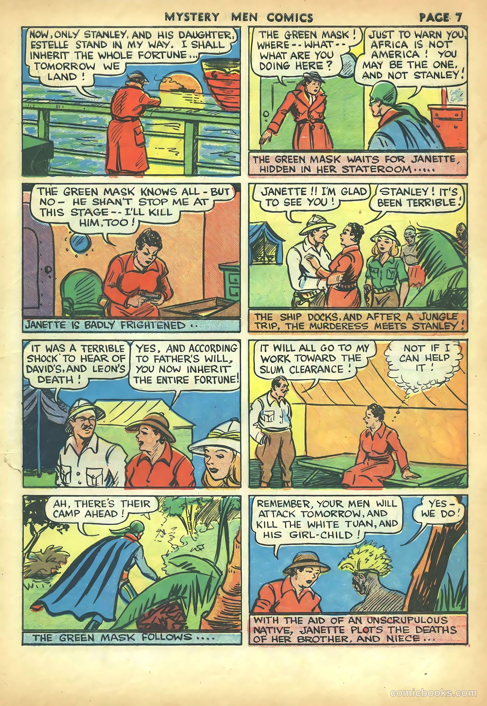 Mystery Men Comics #5 (1939) — page 9 of 68
