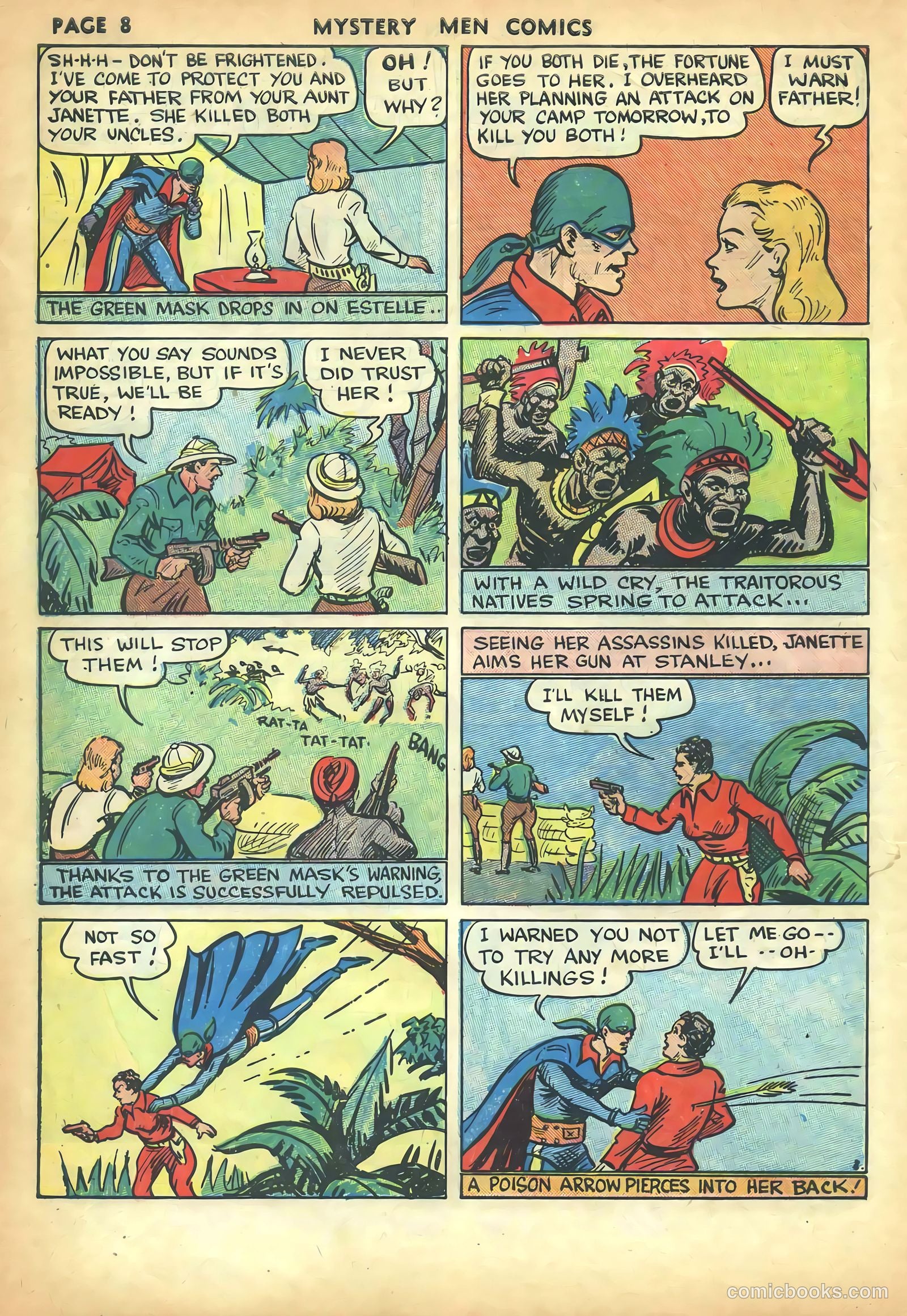 Mystery Men Comics #5 (1939) — page 10 of 68