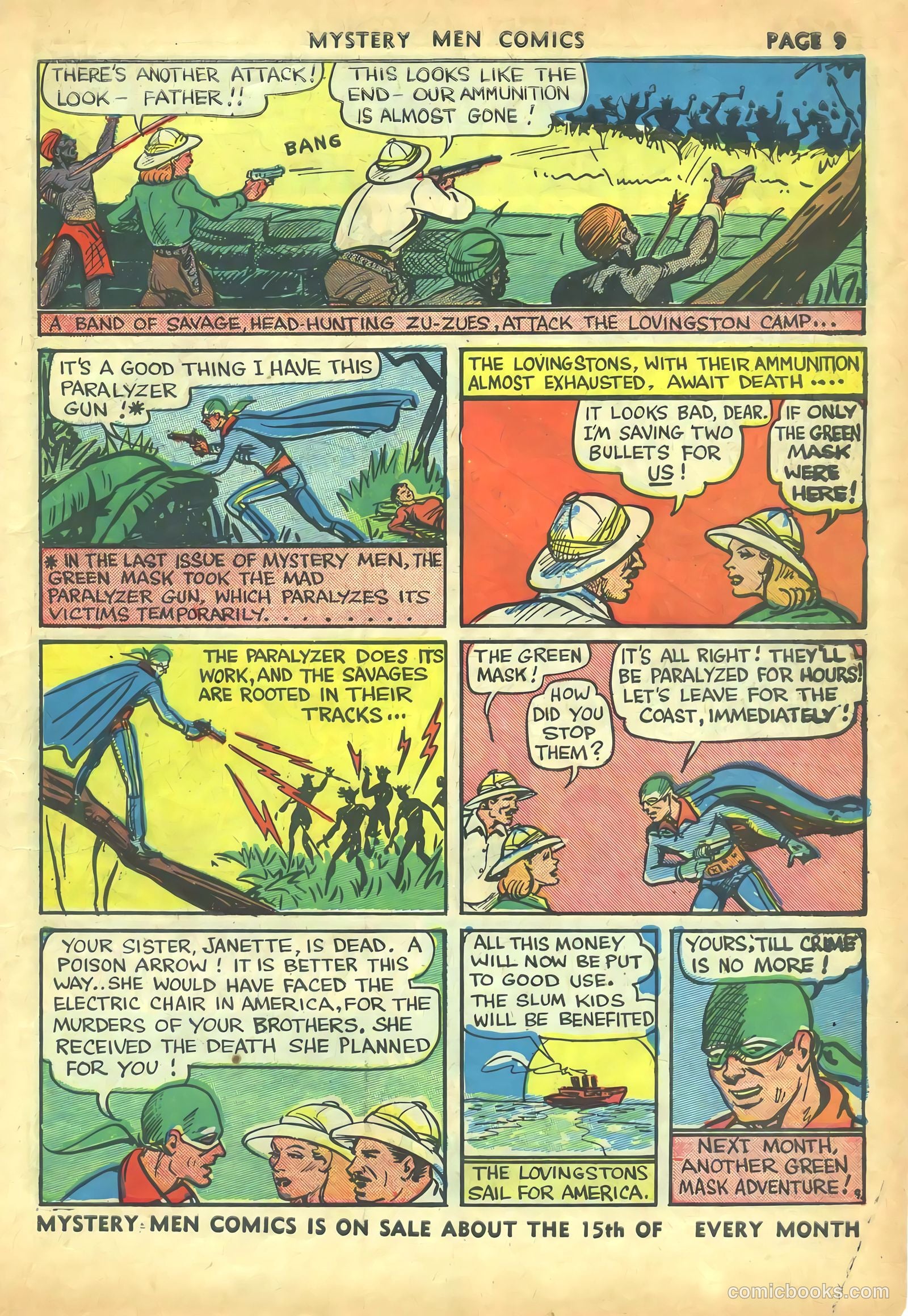 Mystery Men Comics #5 (1939) — page 11 of 68