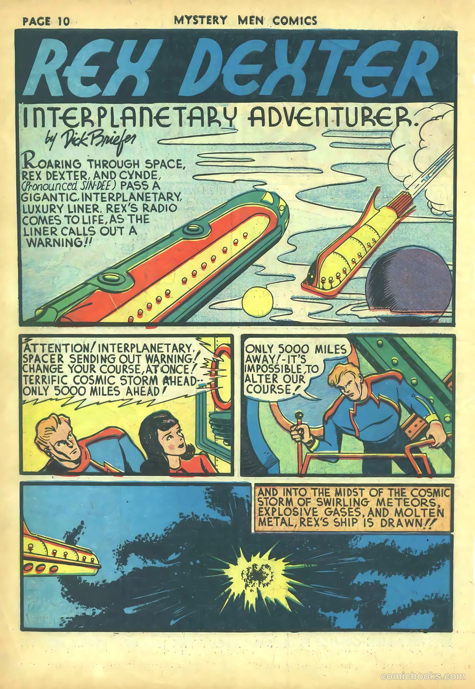 Mystery Men Comics #5 (1939) — page 12 of 68