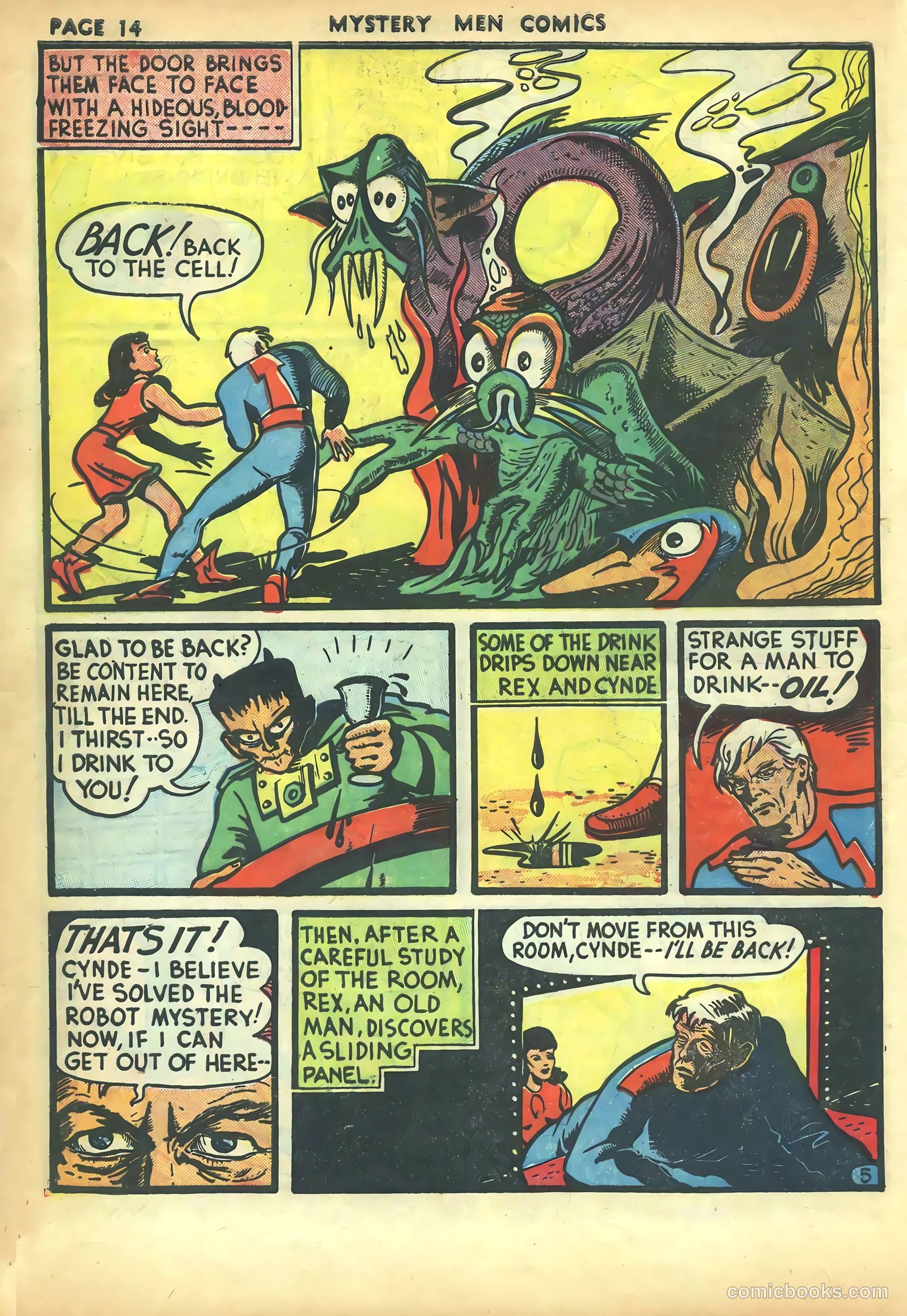 Mystery Men Comics #5 (1939) — page 16 of 68