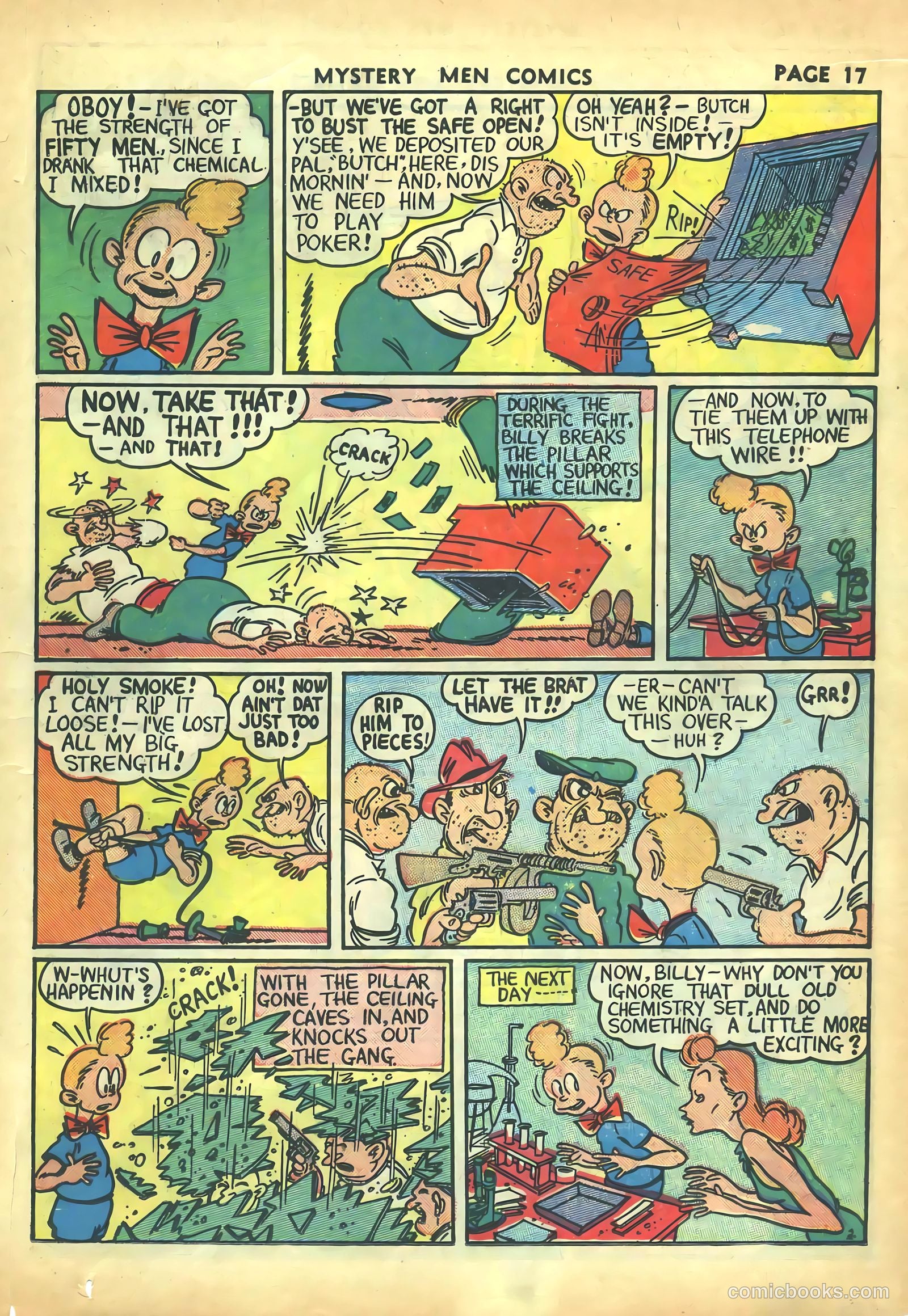 Mystery Men Comics #5 (1939) — page 19 of 68