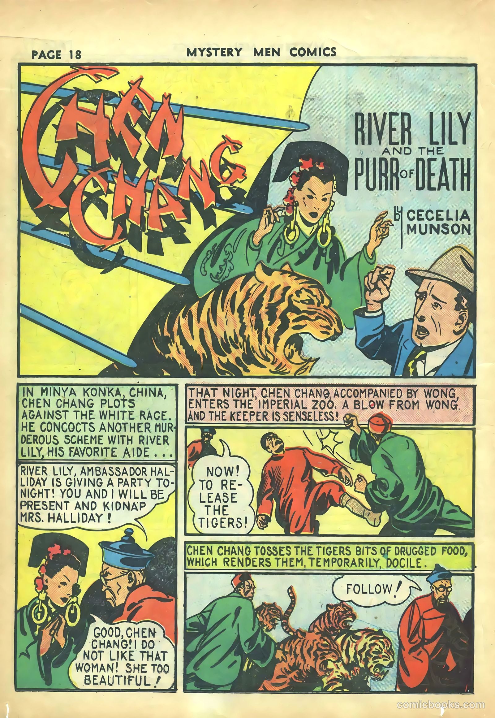 Mystery Men Comics #5 (1939) — page 20 of 68