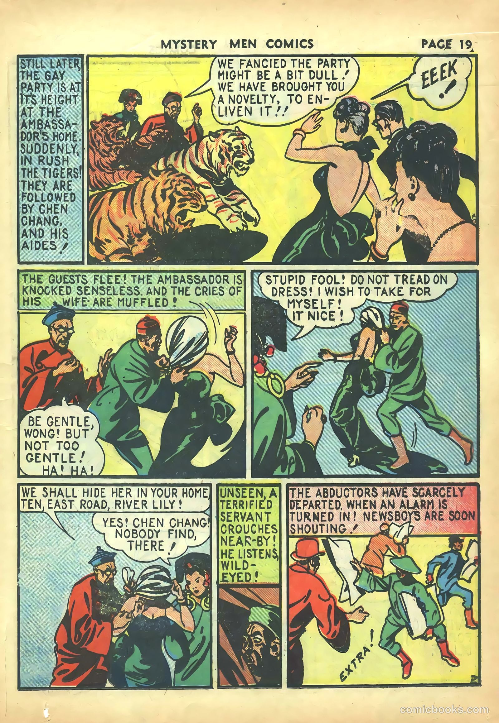 Mystery Men Comics #5 (1939) — page 21 of 68