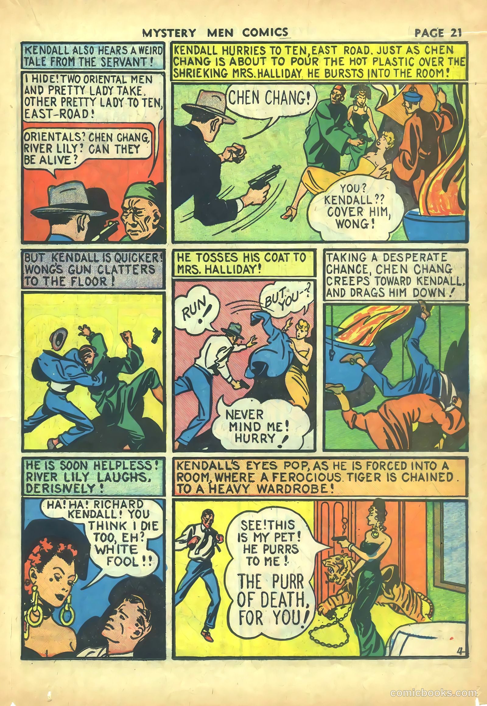 Mystery Men Comics #5 (1939) — page 23 of 68