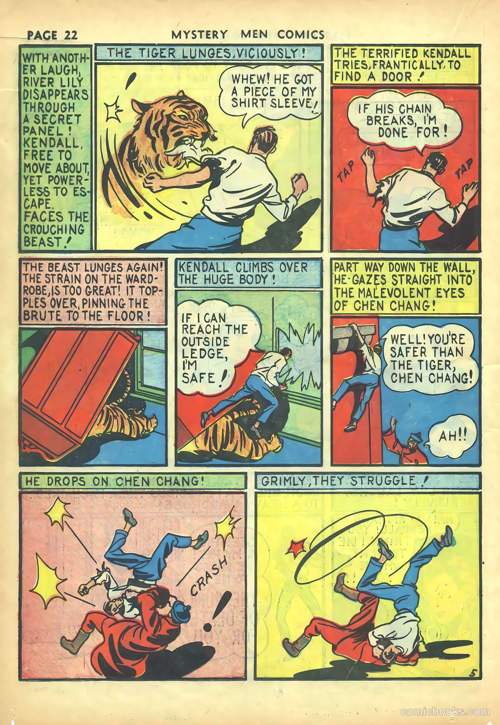 Mystery Men Comics #5 (1939) — page 24 of 68