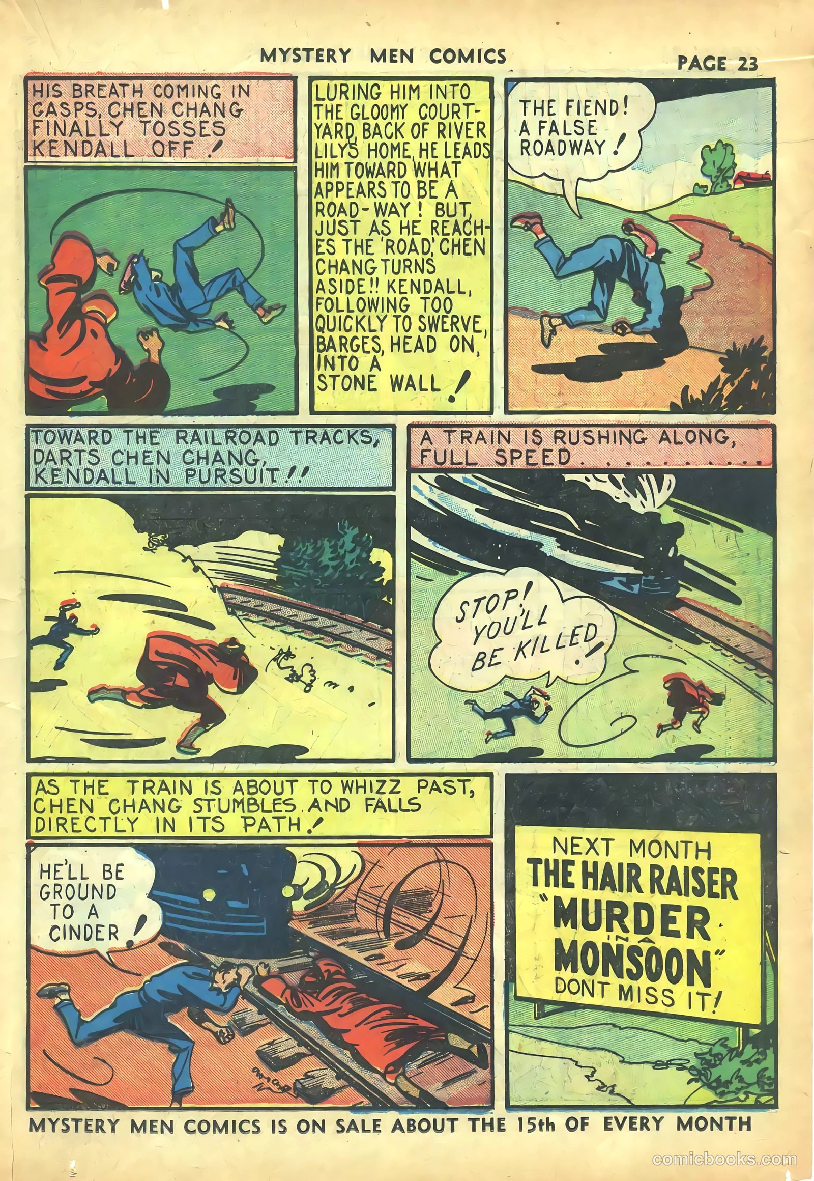 Mystery Men Comics #5 (1939) — page 25 of 68