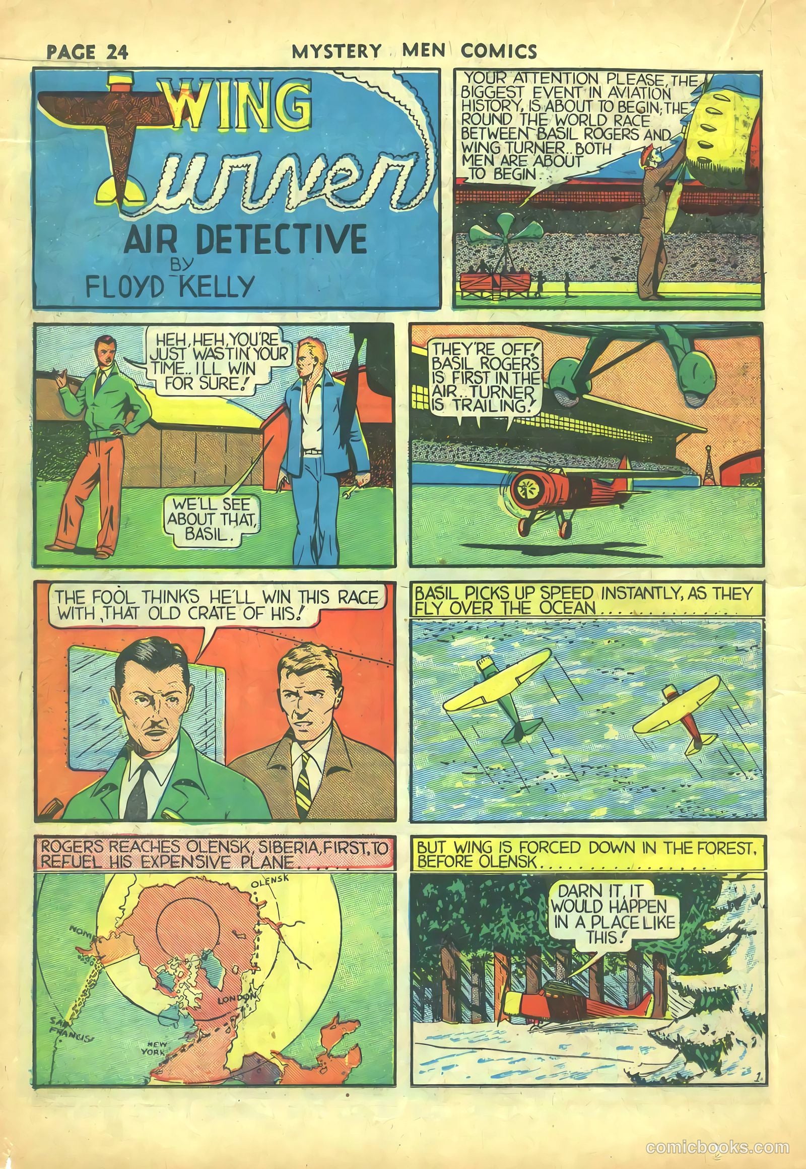 Mystery Men Comics #5 (1939) — page 26 of 68