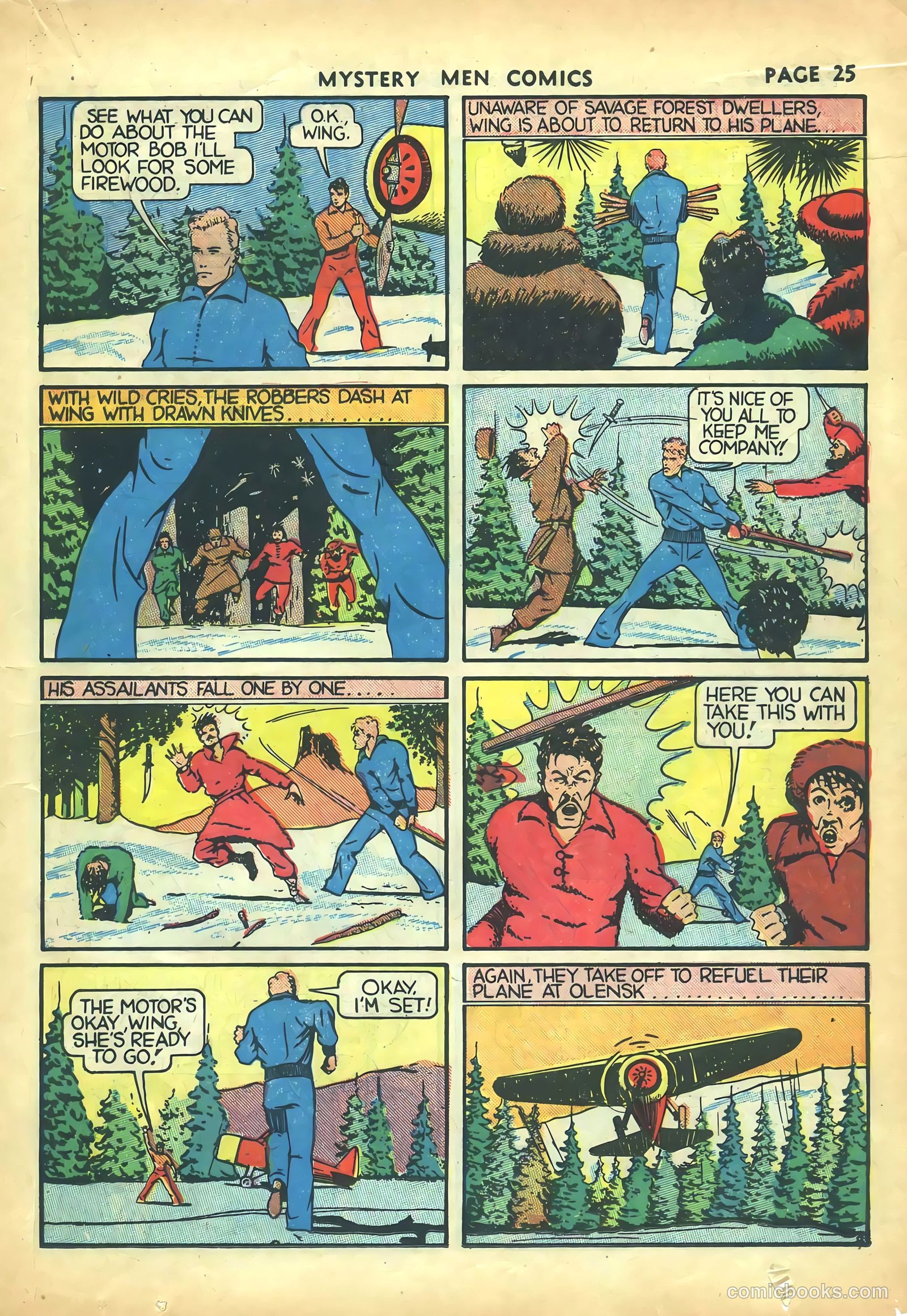 Mystery Men Comics #5 (1939) — page 27 of 68