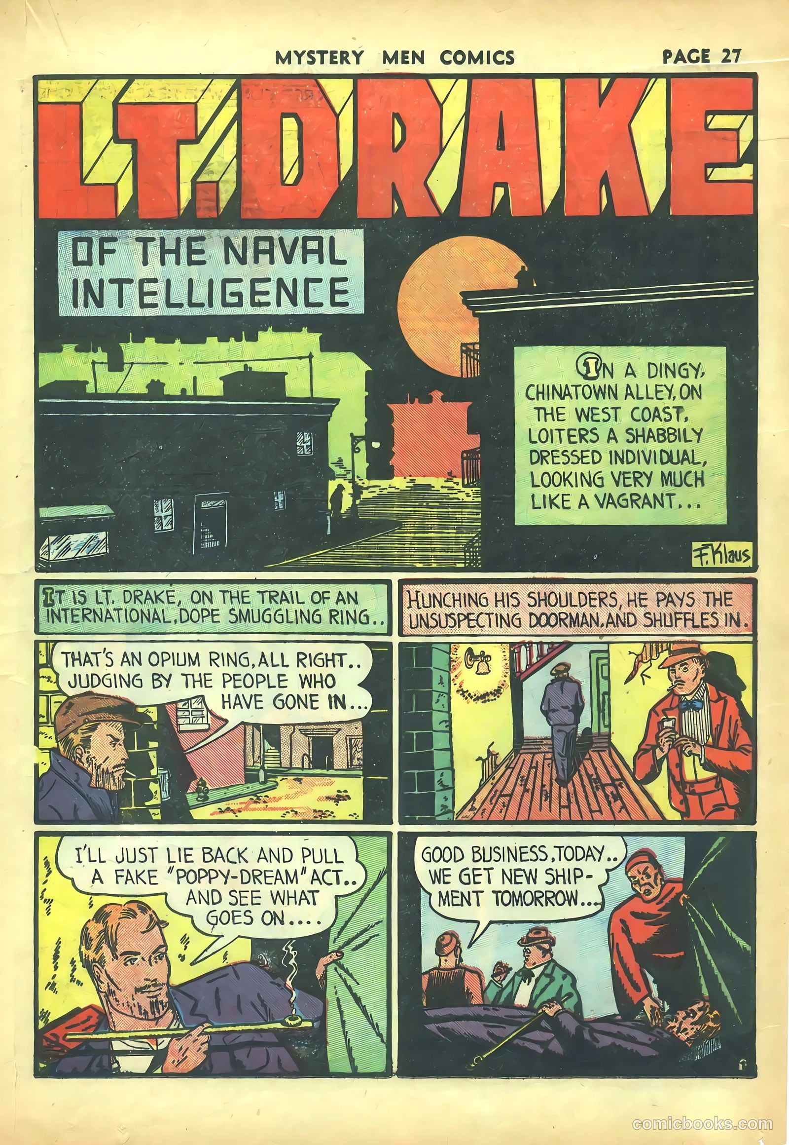 Mystery Men Comics #5 (1939) — page 29 of 68
