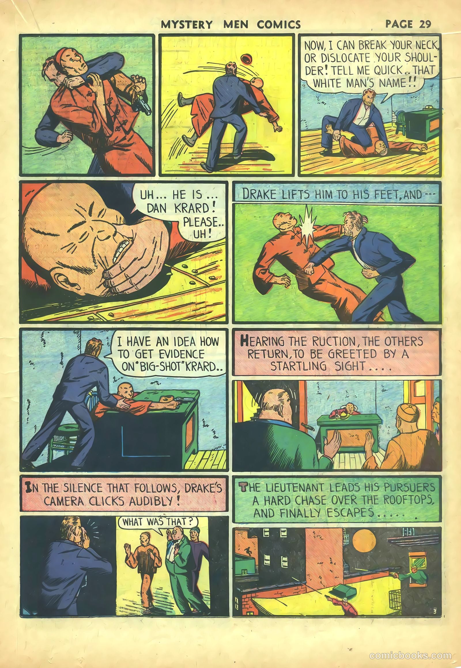 Mystery Men Comics #5 (1939) — page 31 of 68