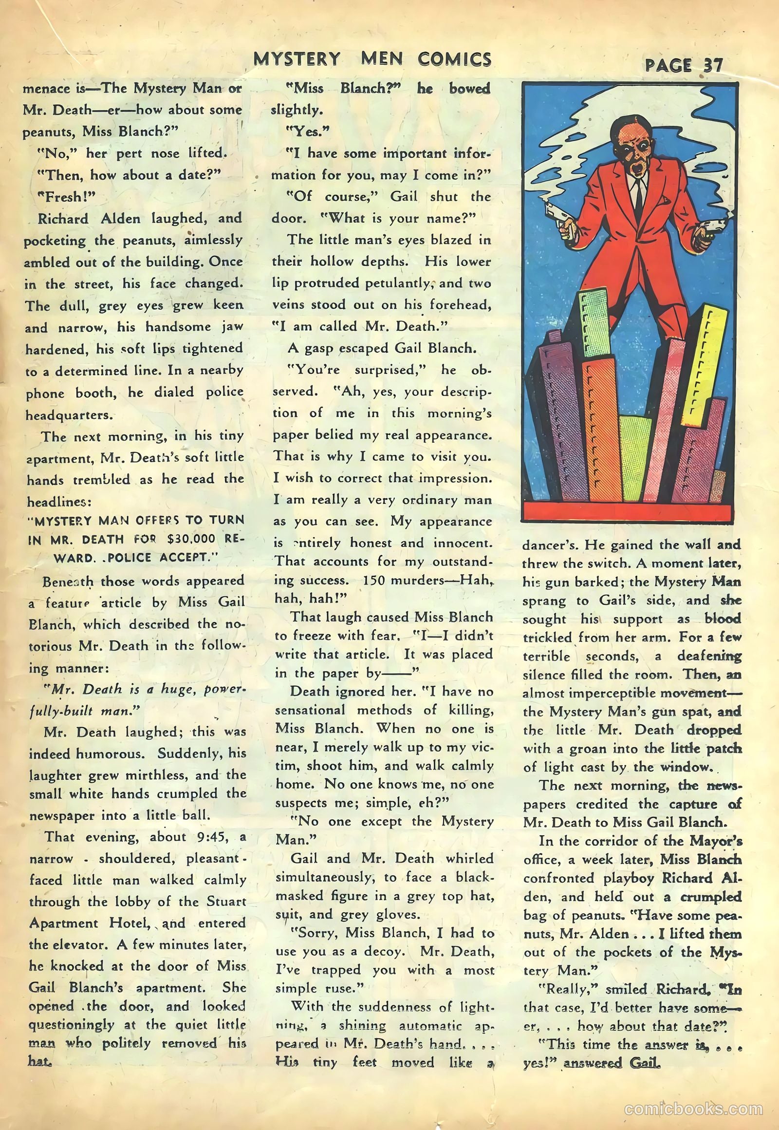 Mystery Men Comics #5 (1939) — page 39 of 68