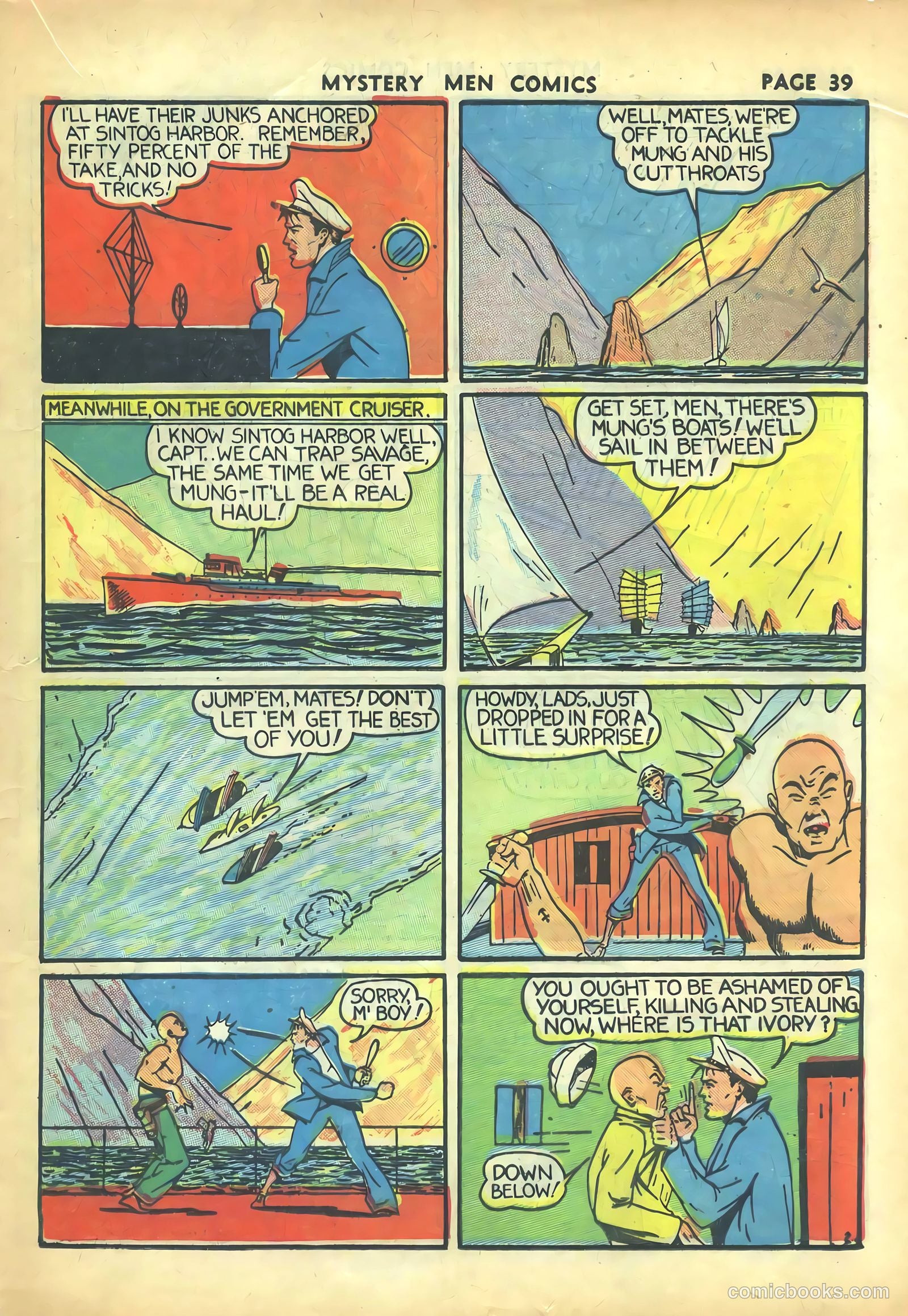 Mystery Men Comics #5 (1939) — page 41 of 68