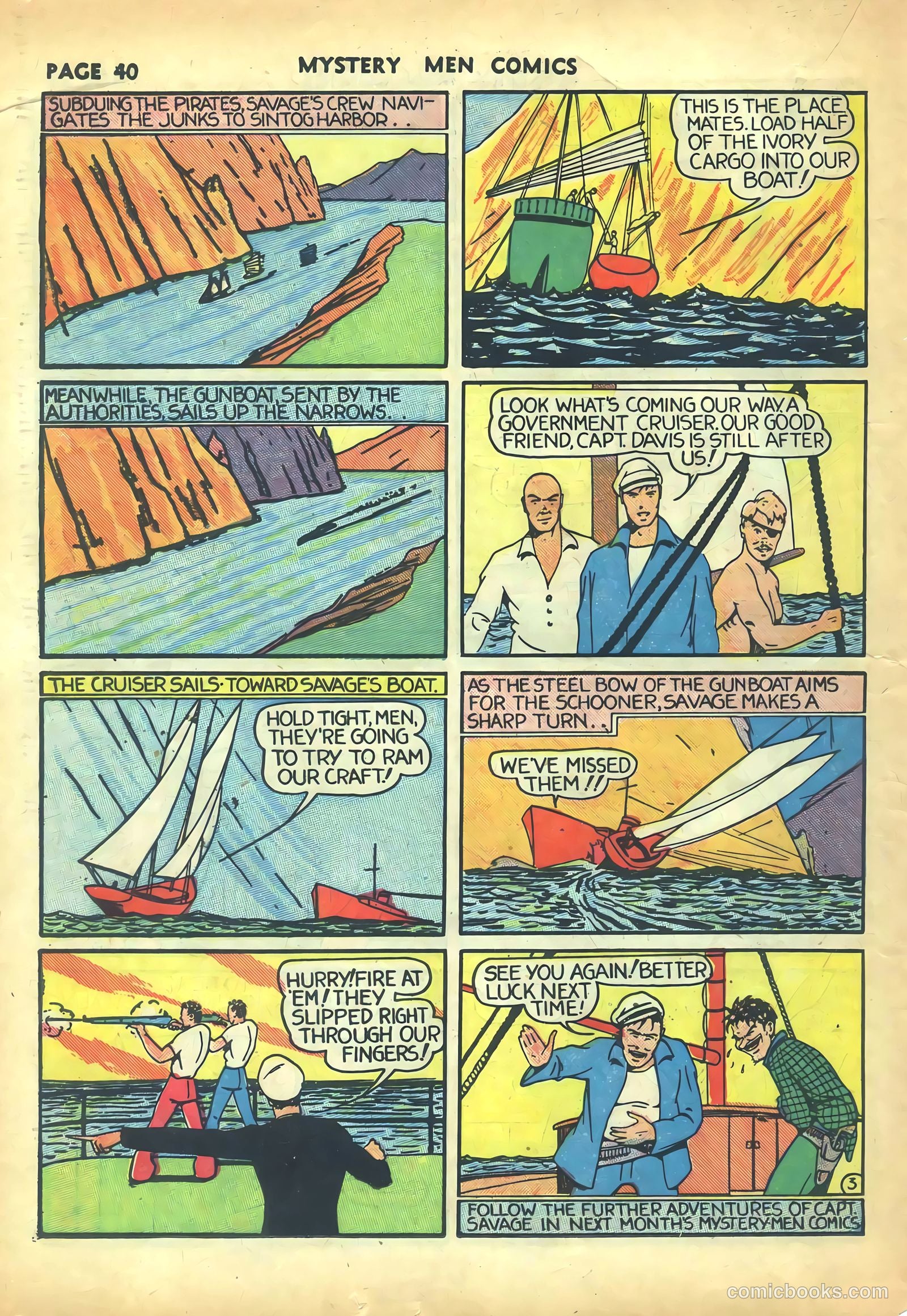 Mystery Men Comics #5 (1939) — page 42 of 68
