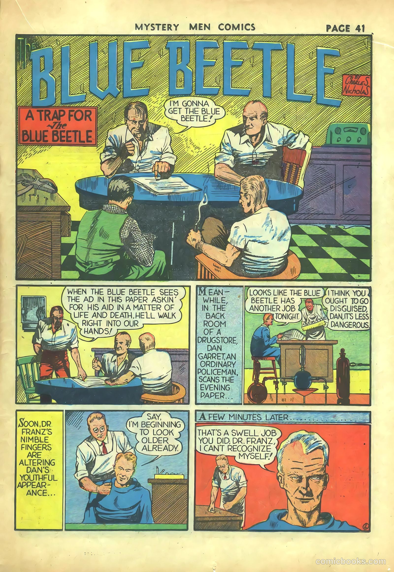 Mystery Men Comics #5 (1939) — page 43 of 68