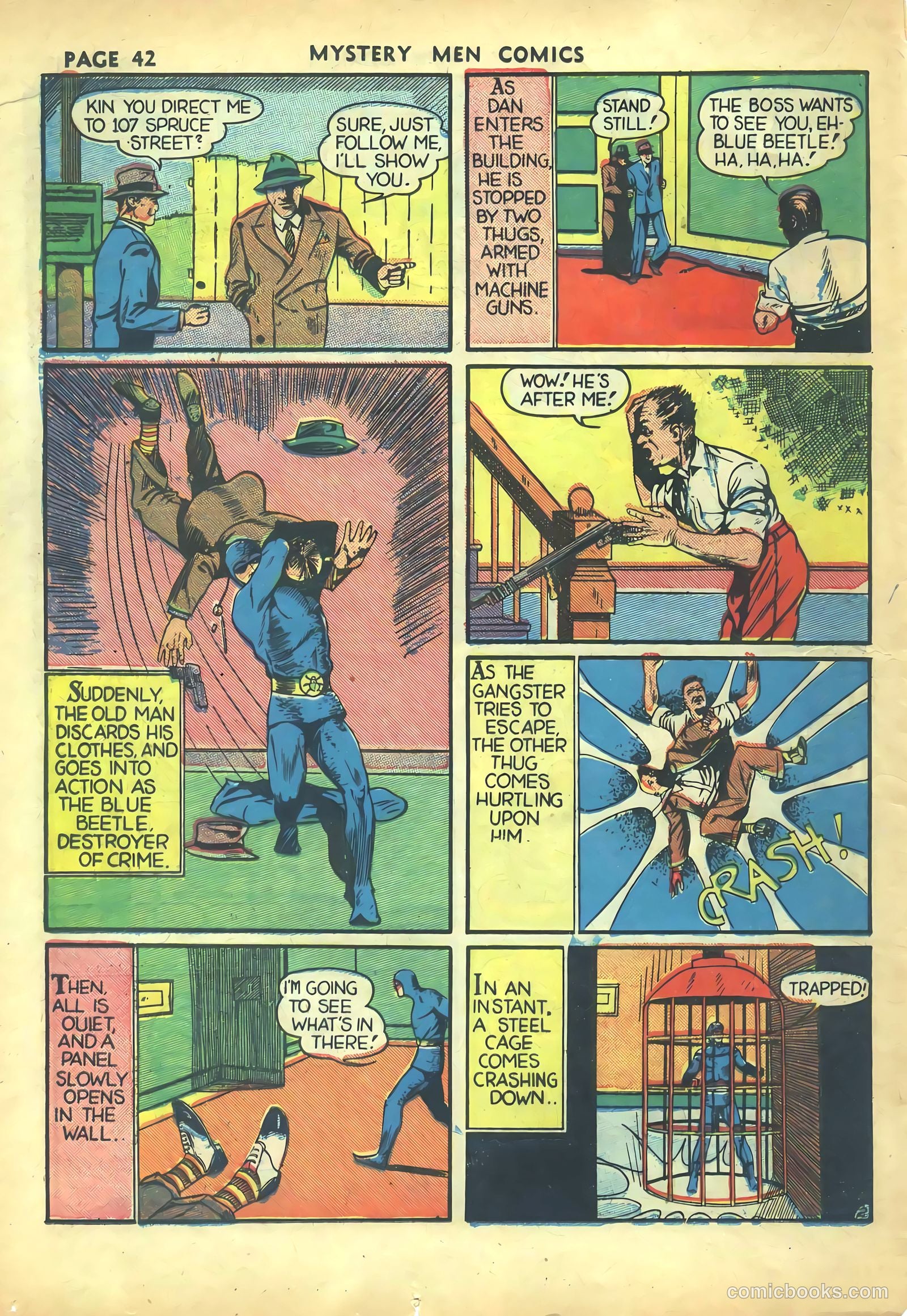 Mystery Men Comics #5 (1939) — page 44 of 68