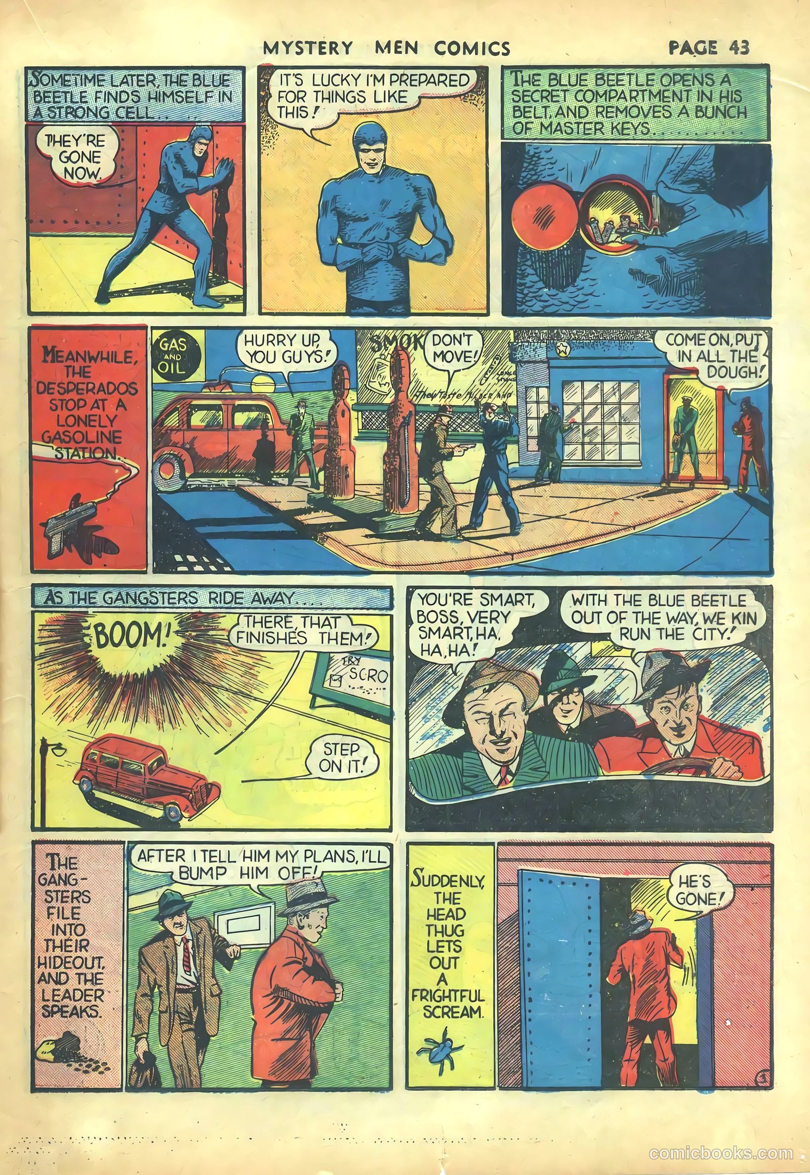 Mystery Men Comics #5 (1939) — page 45 of 68