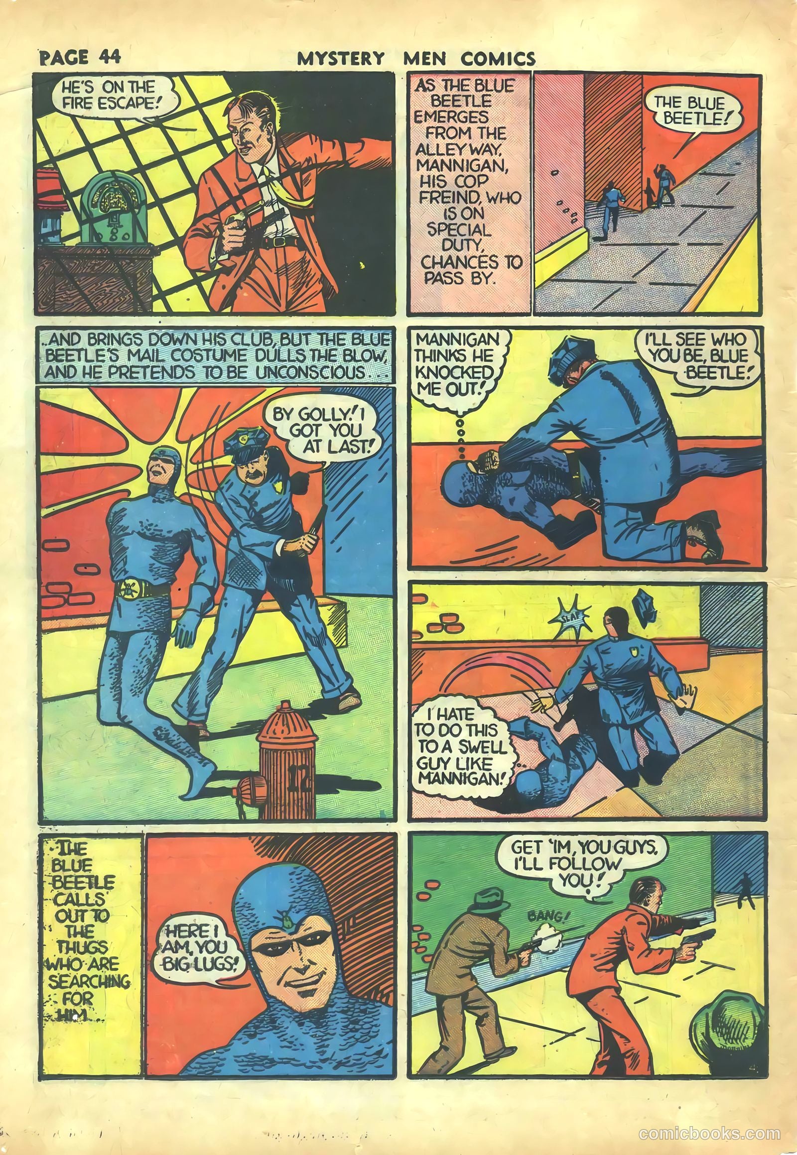 Mystery Men Comics #5 (1939) — page 46 of 68