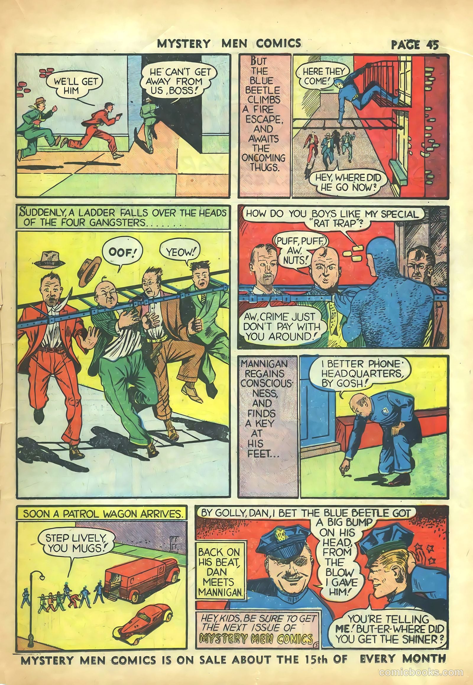 Mystery Men Comics #5 (1939) — page 47 of 68