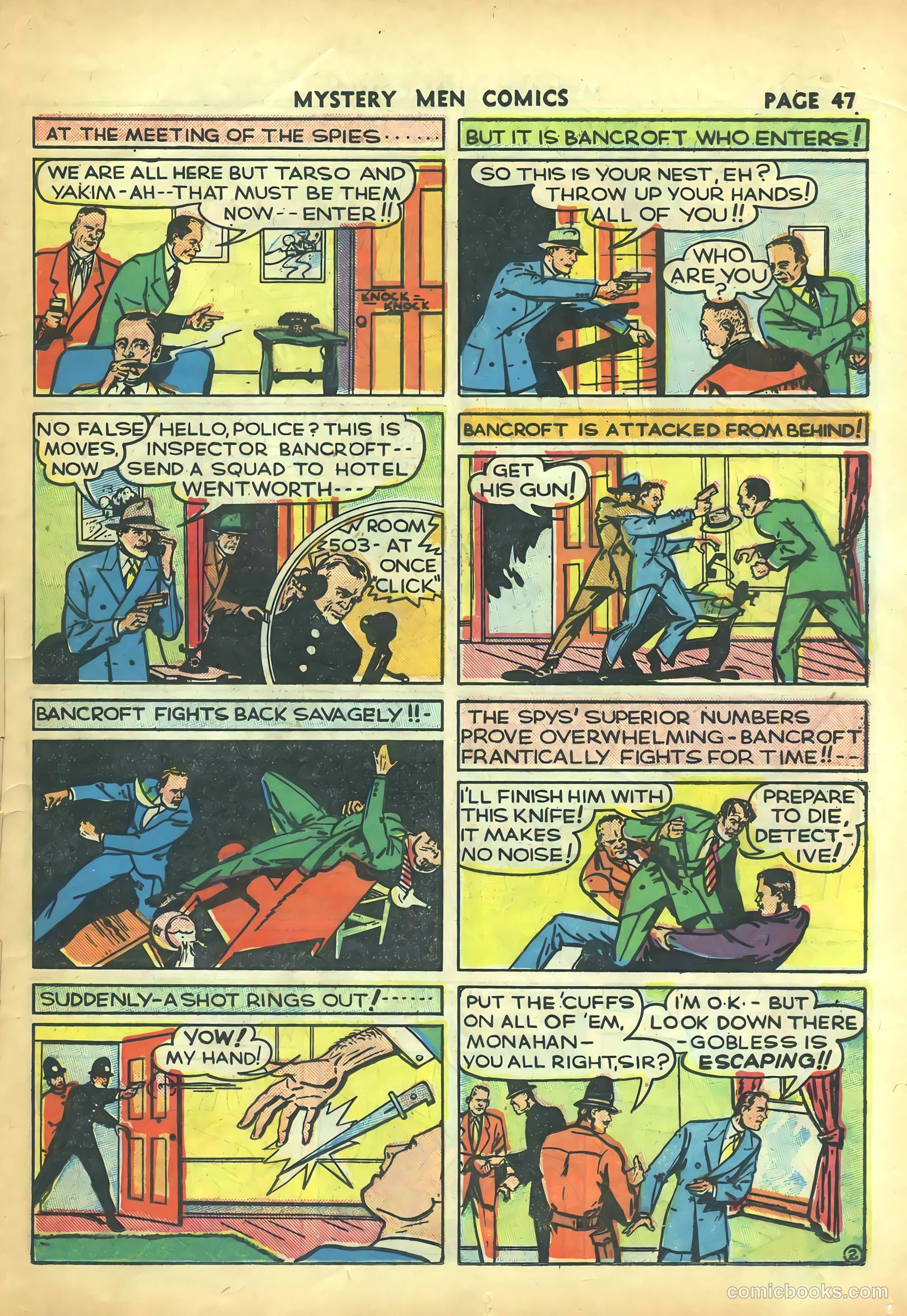 Mystery Men Comics #5 (1939) — page 49 of 68