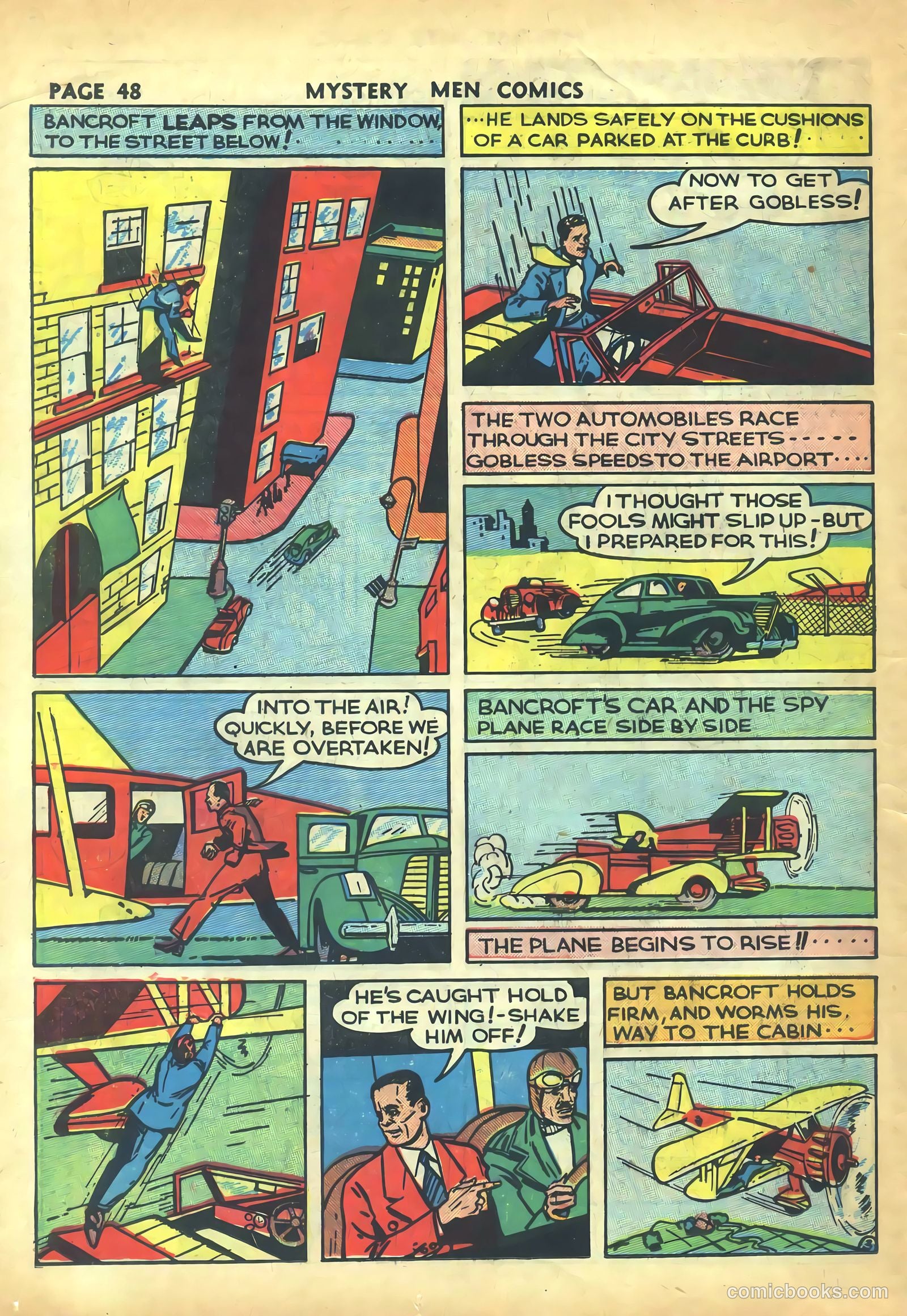 Mystery Men Comics #5 (1939) — page 50 of 68