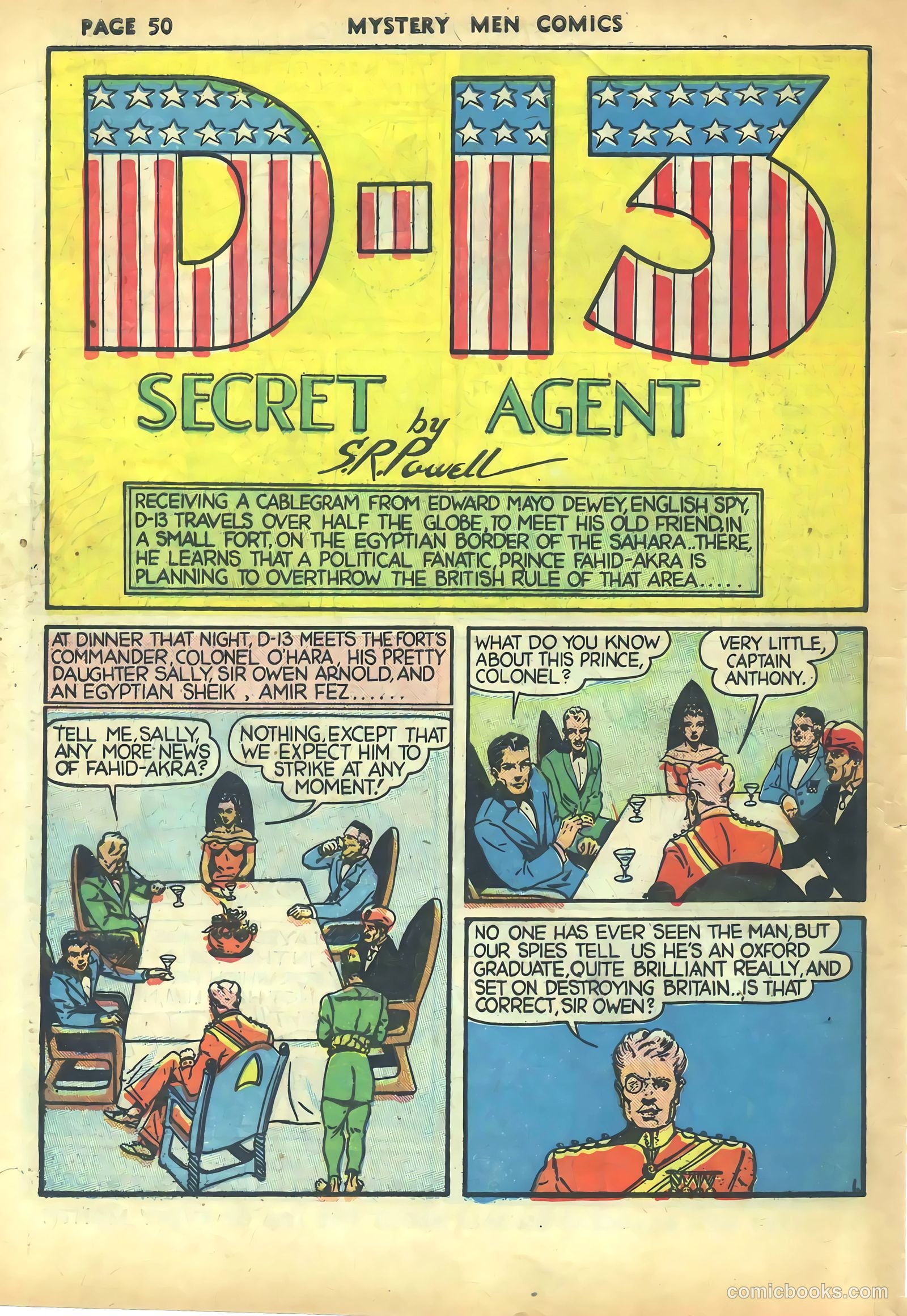Mystery Men Comics #5 (1939) — page 52 of 68