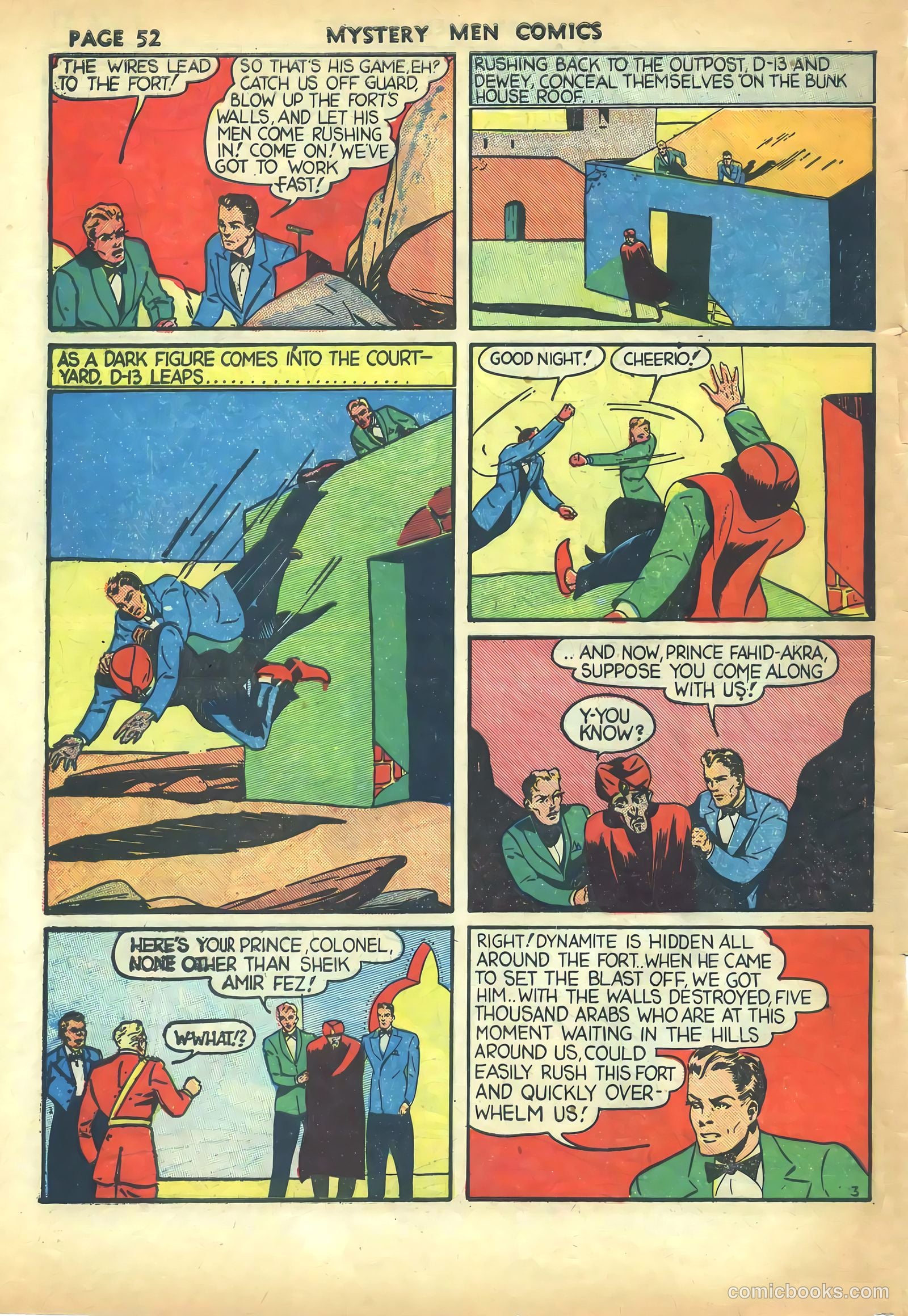 Mystery Men Comics #5 (1939) — page 54 of 68
