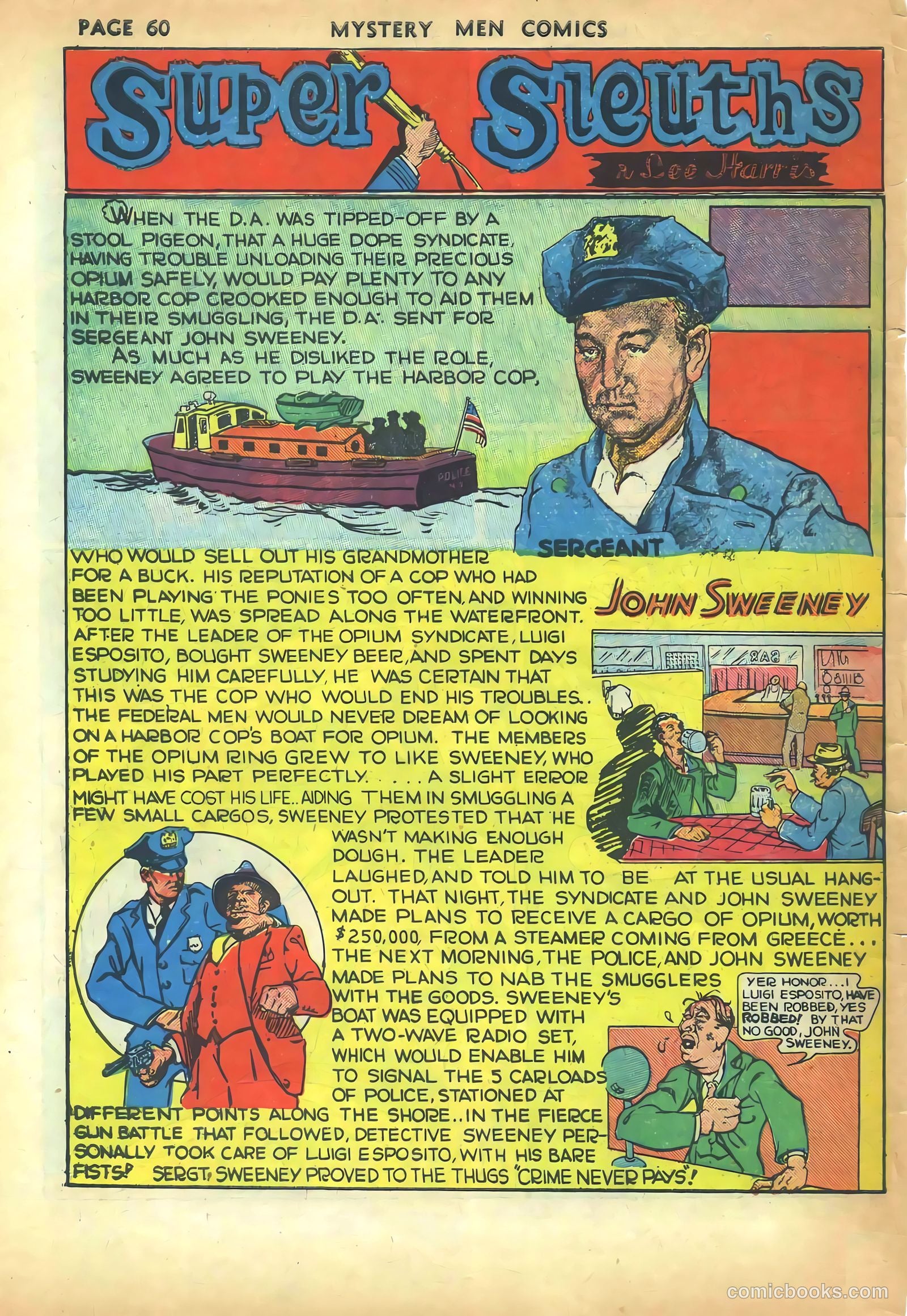 Mystery Men Comics #5 (1939) — page 62 of 68