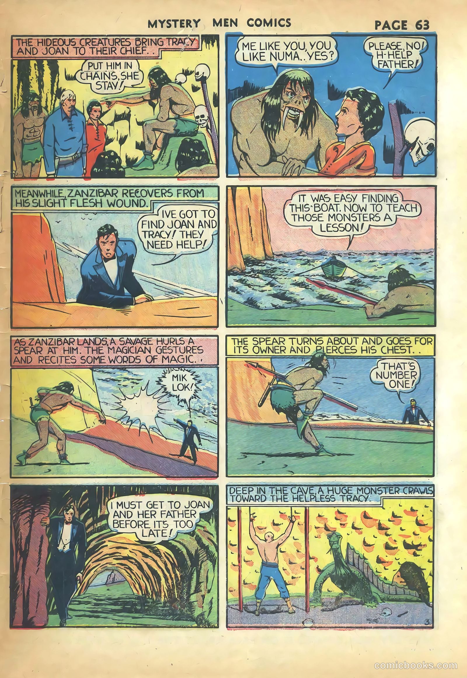 Mystery Men Comics #5 (1939) — page 65 of 68