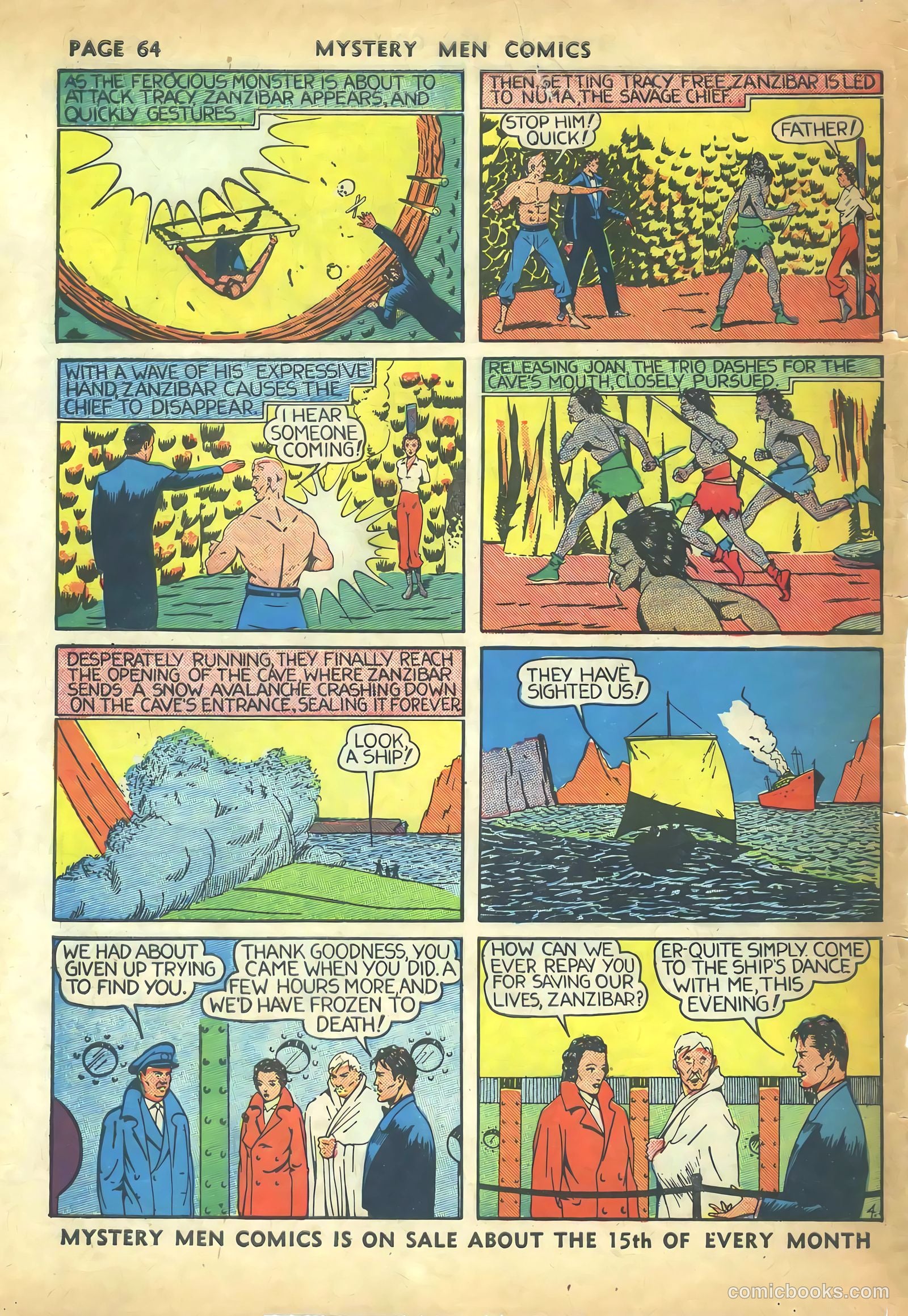 Mystery Men Comics #5 (1939) — page 66 of 68