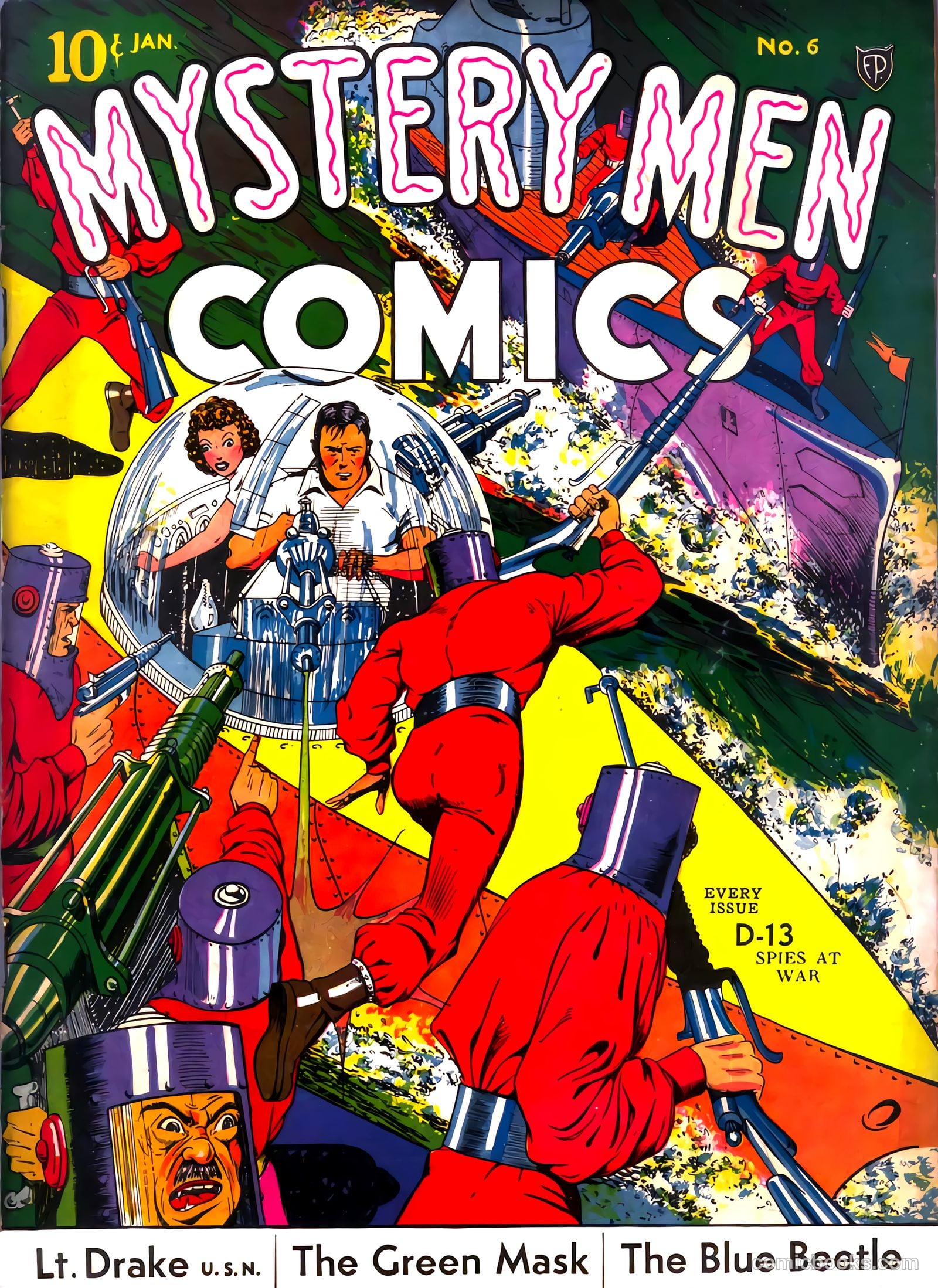 Mystery Men Comics #6