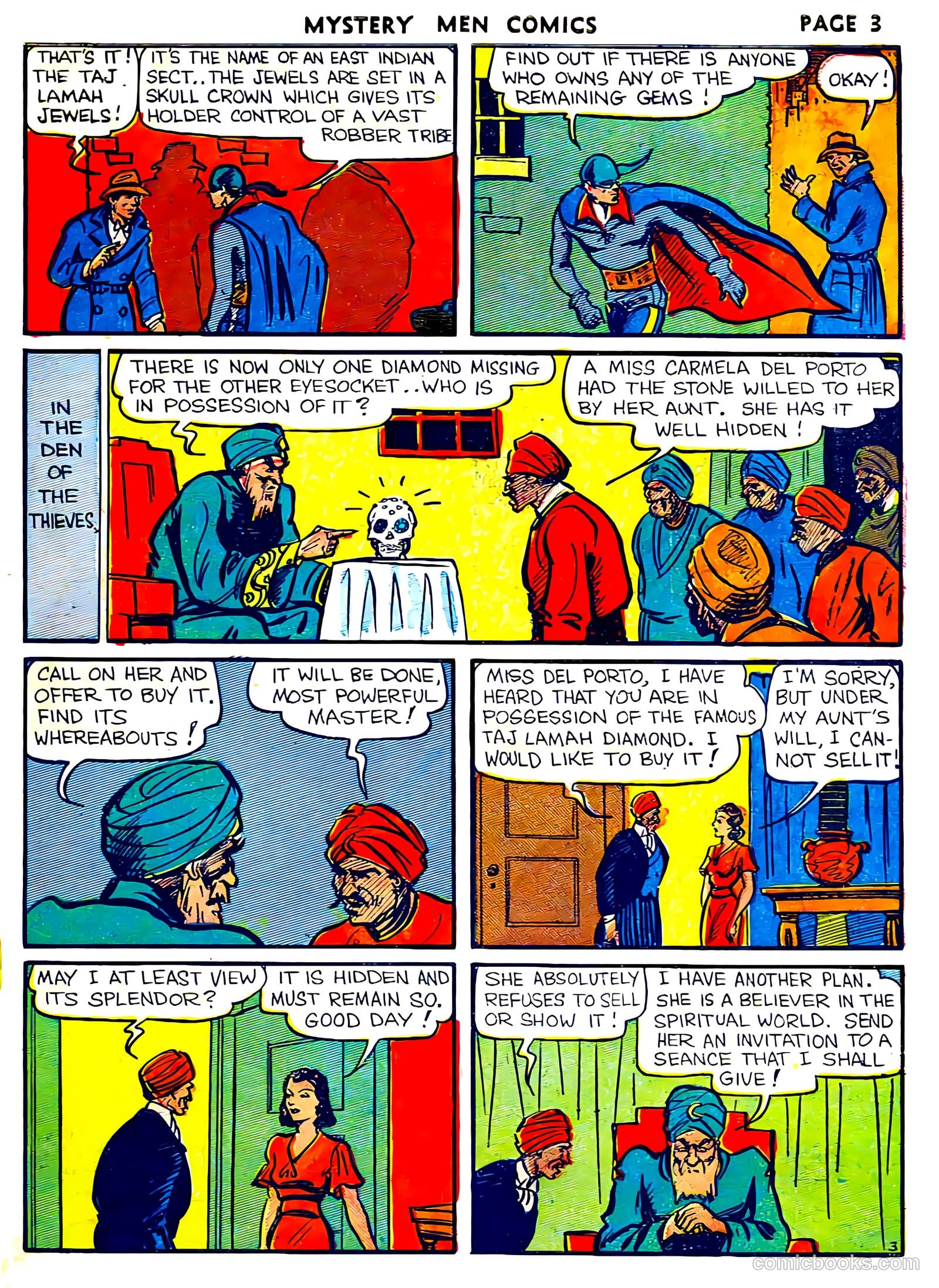 Mystery Men Comics #6 (1940) — page 5 of 68