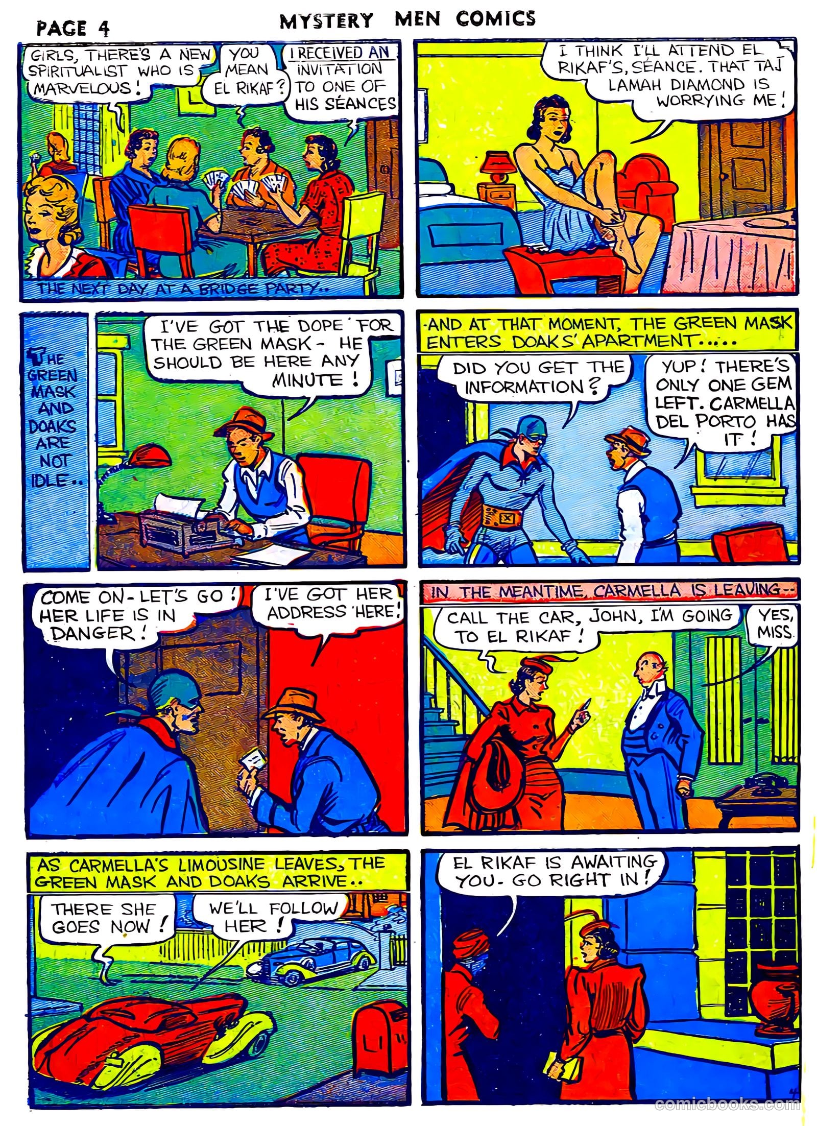 Mystery Men Comics #6 (1940) — page 6 of 68