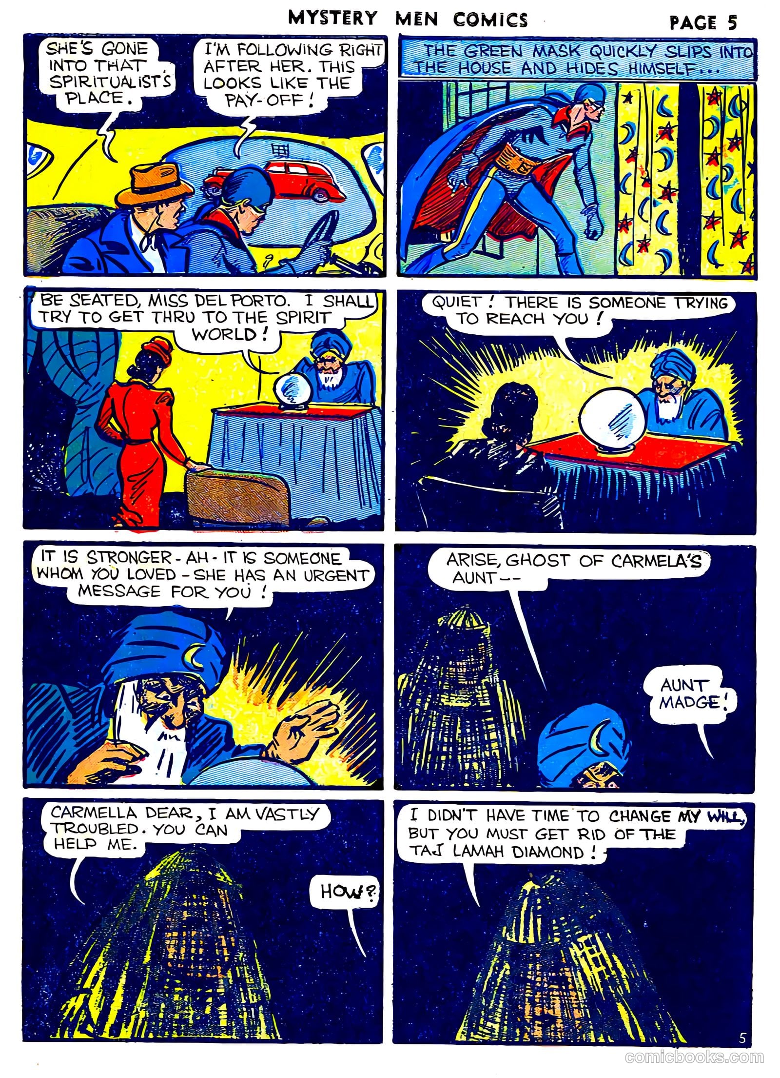 Mystery Men Comics #6 (1940) — page 7 of 68